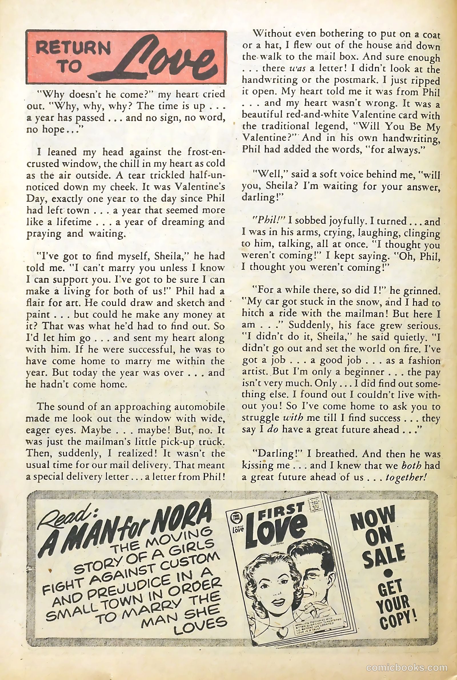 Love Illustrated #43 (1954) — page 26 of 37