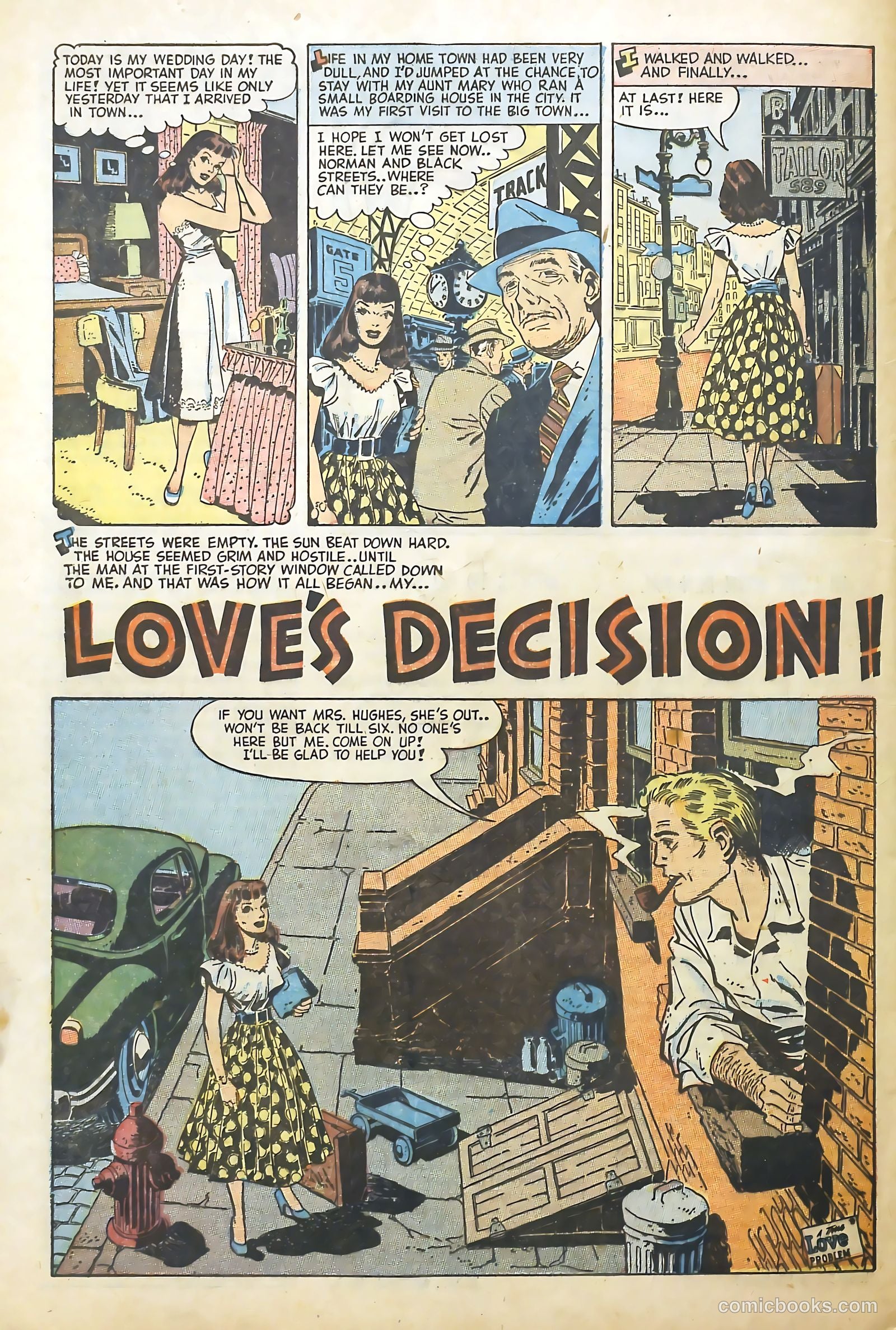 Love Illustrated #43 (1954) — page 28 of 37