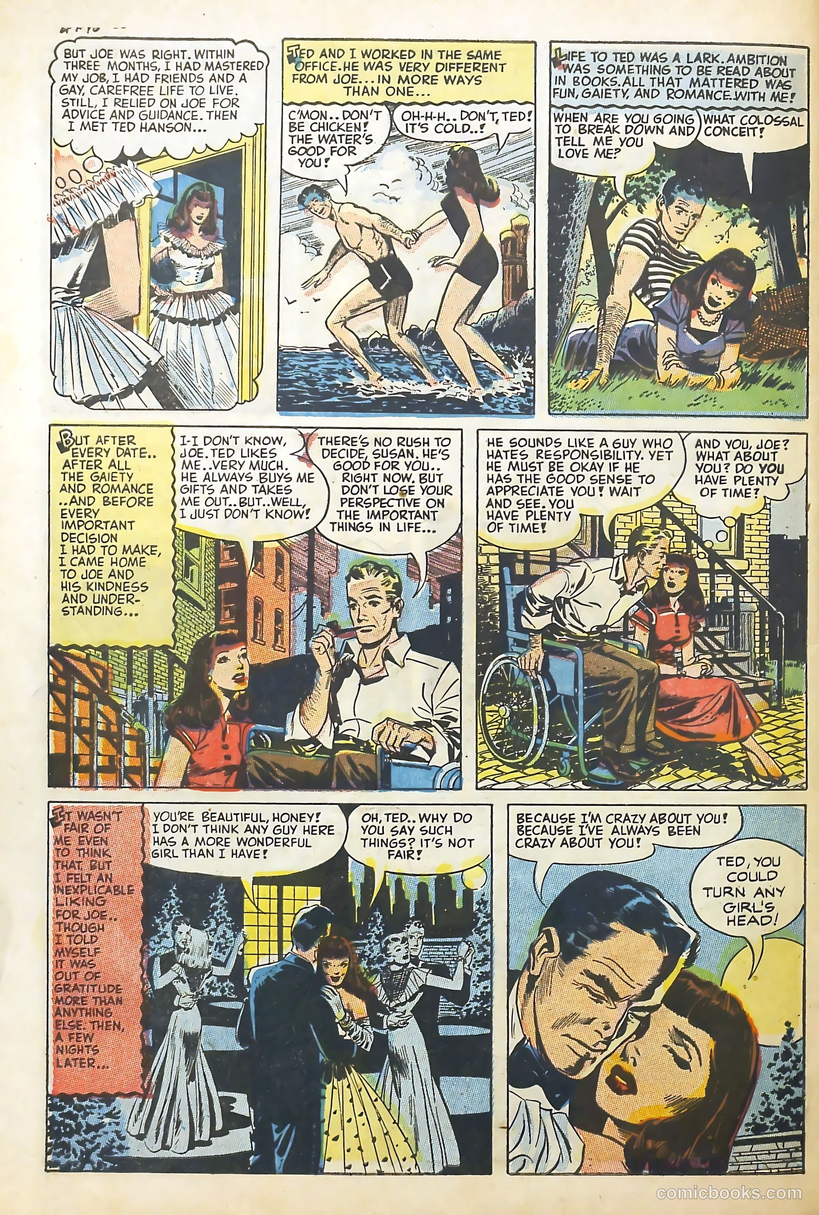 Love Illustrated #43 (1954) — page 30 of 37