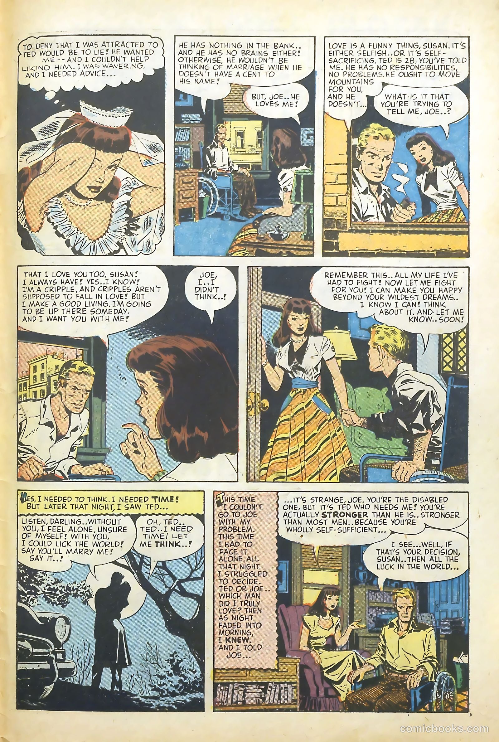 Love Illustrated #43 (1954) — page 31 of 37