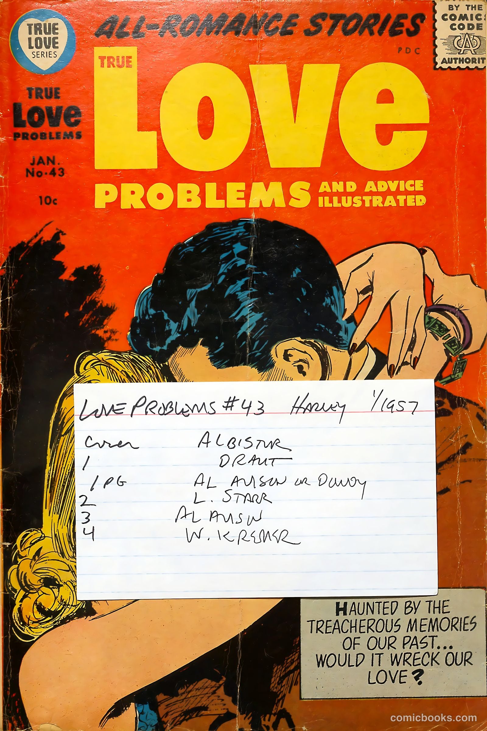 Love Illustrated #43 (1954) — page 37 of 37