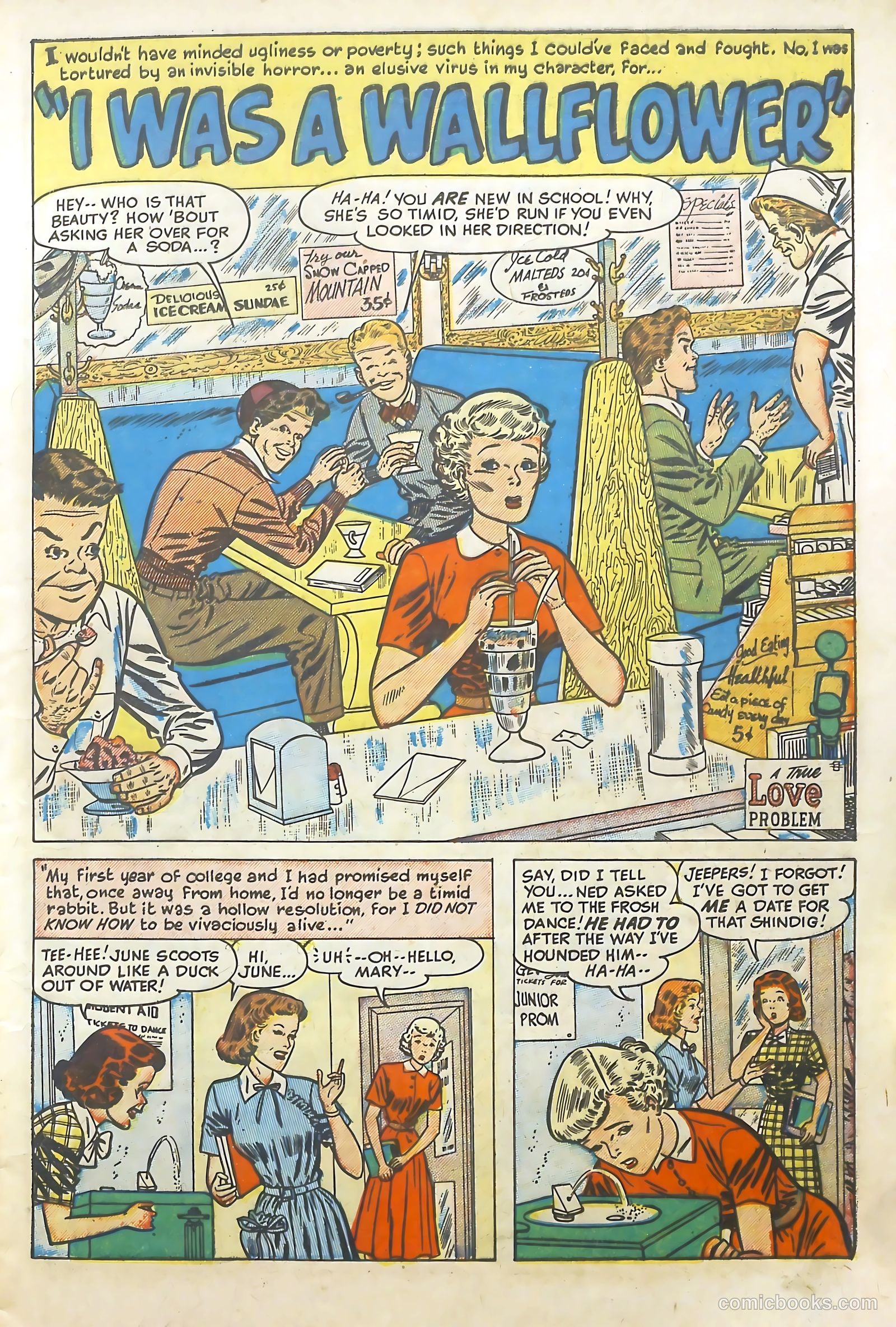 Love Illustrated #5 (1950) — page 5 of 36
