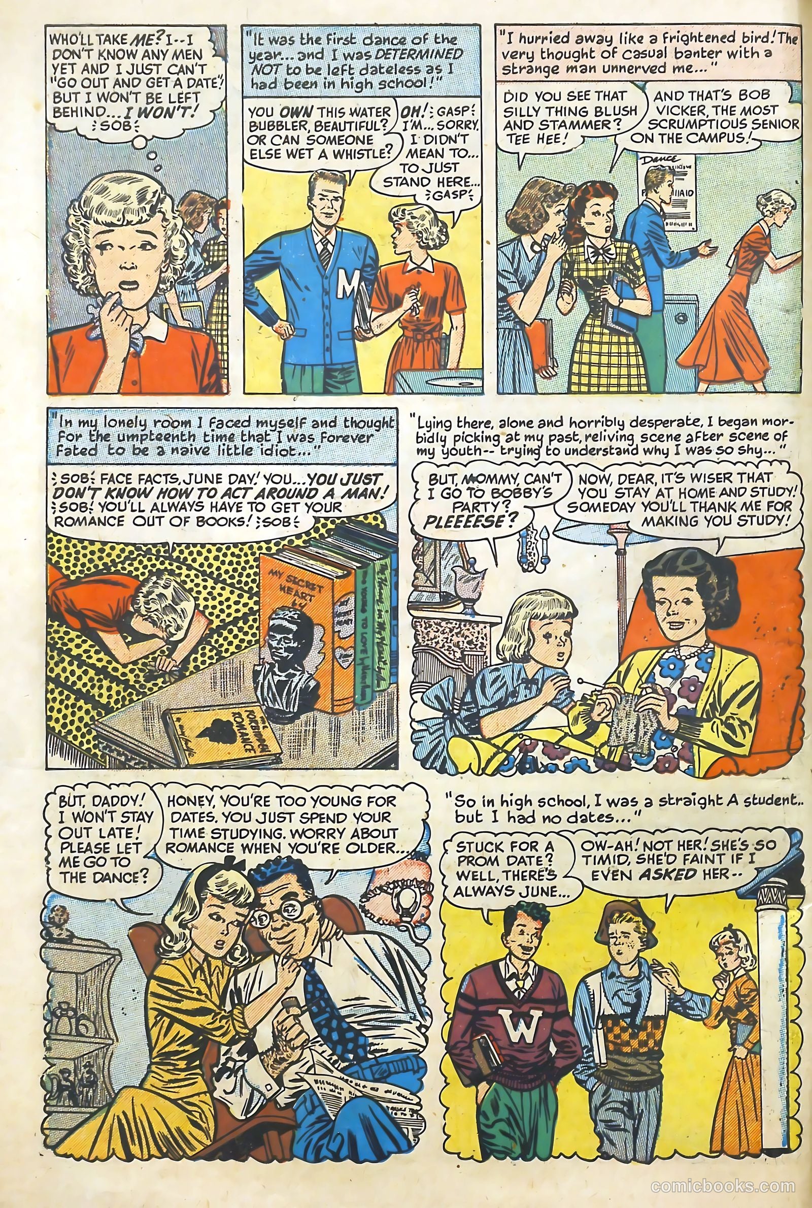 Love Illustrated #5 (1950) — page 6 of 36