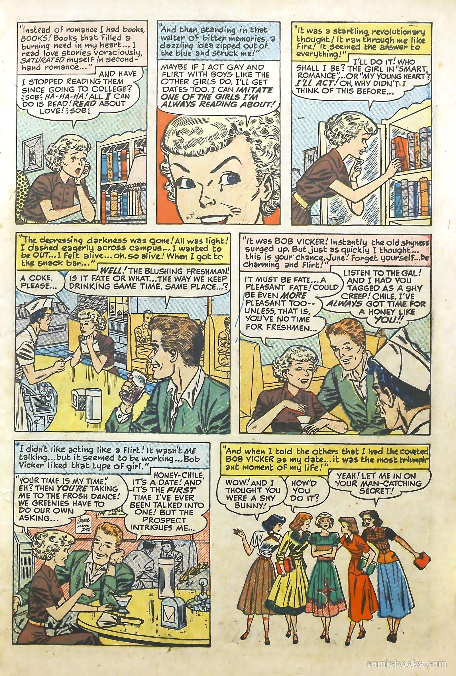 Love Illustrated #5 (1950) — page 7 of 36