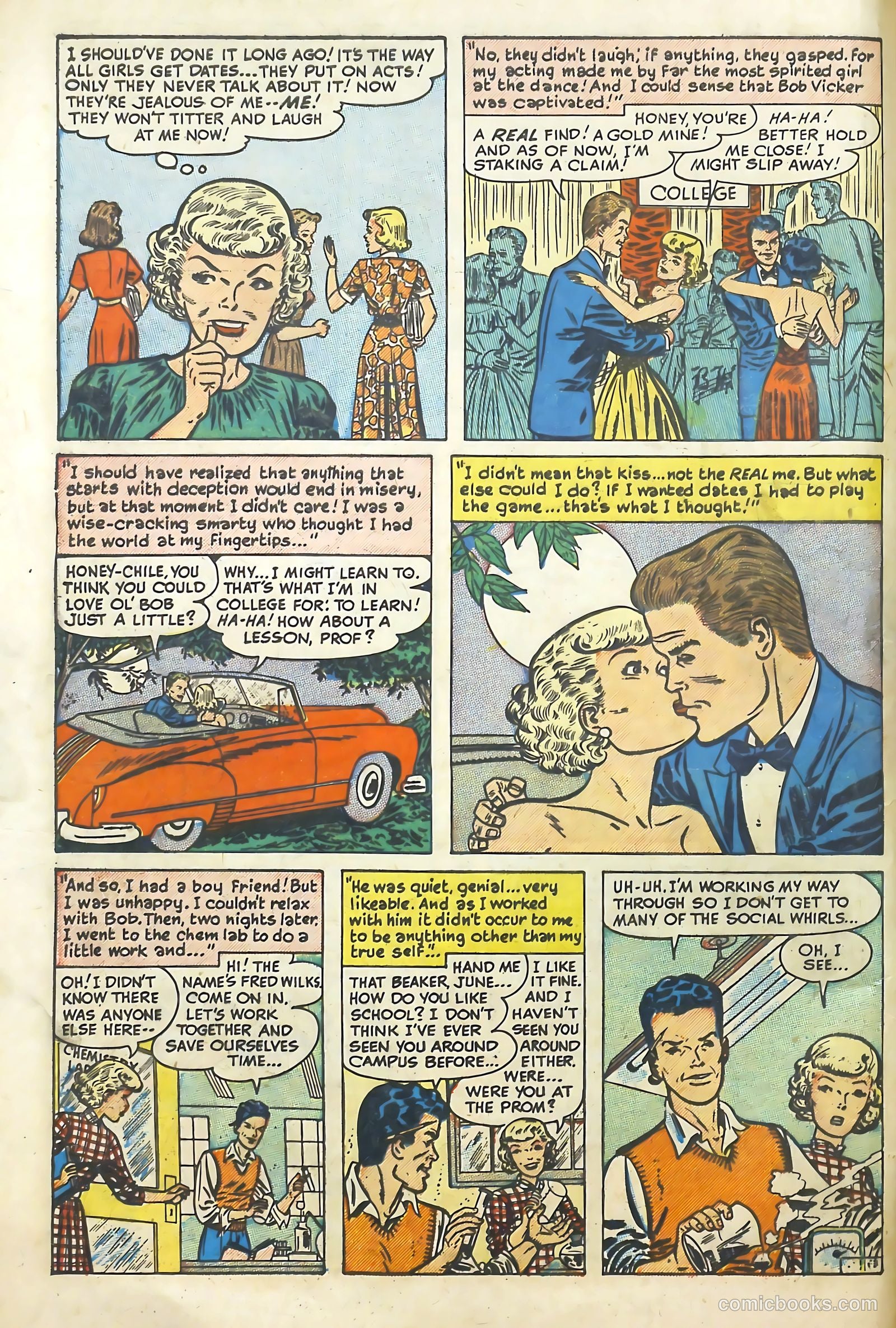Love Illustrated #5 (1950) — page 8 of 36