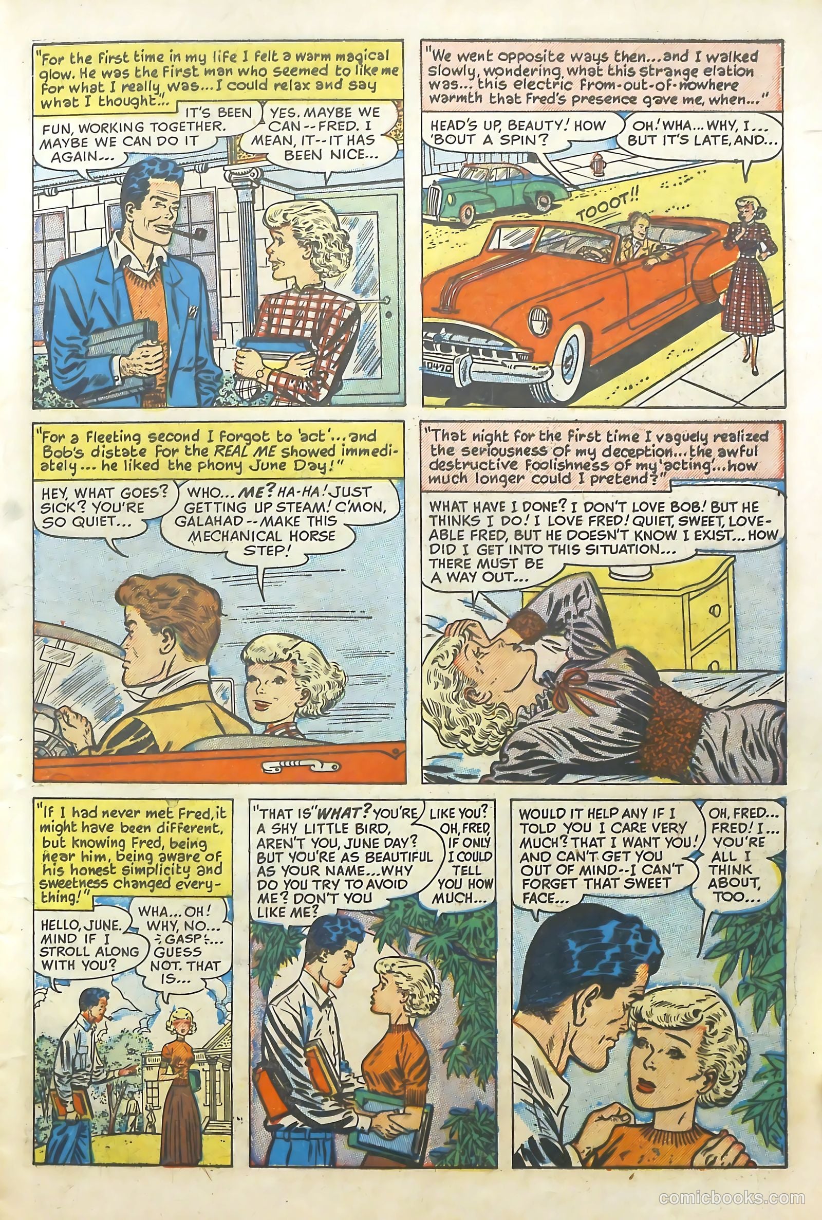 Love Illustrated #5 (1950) — page 9 of 36