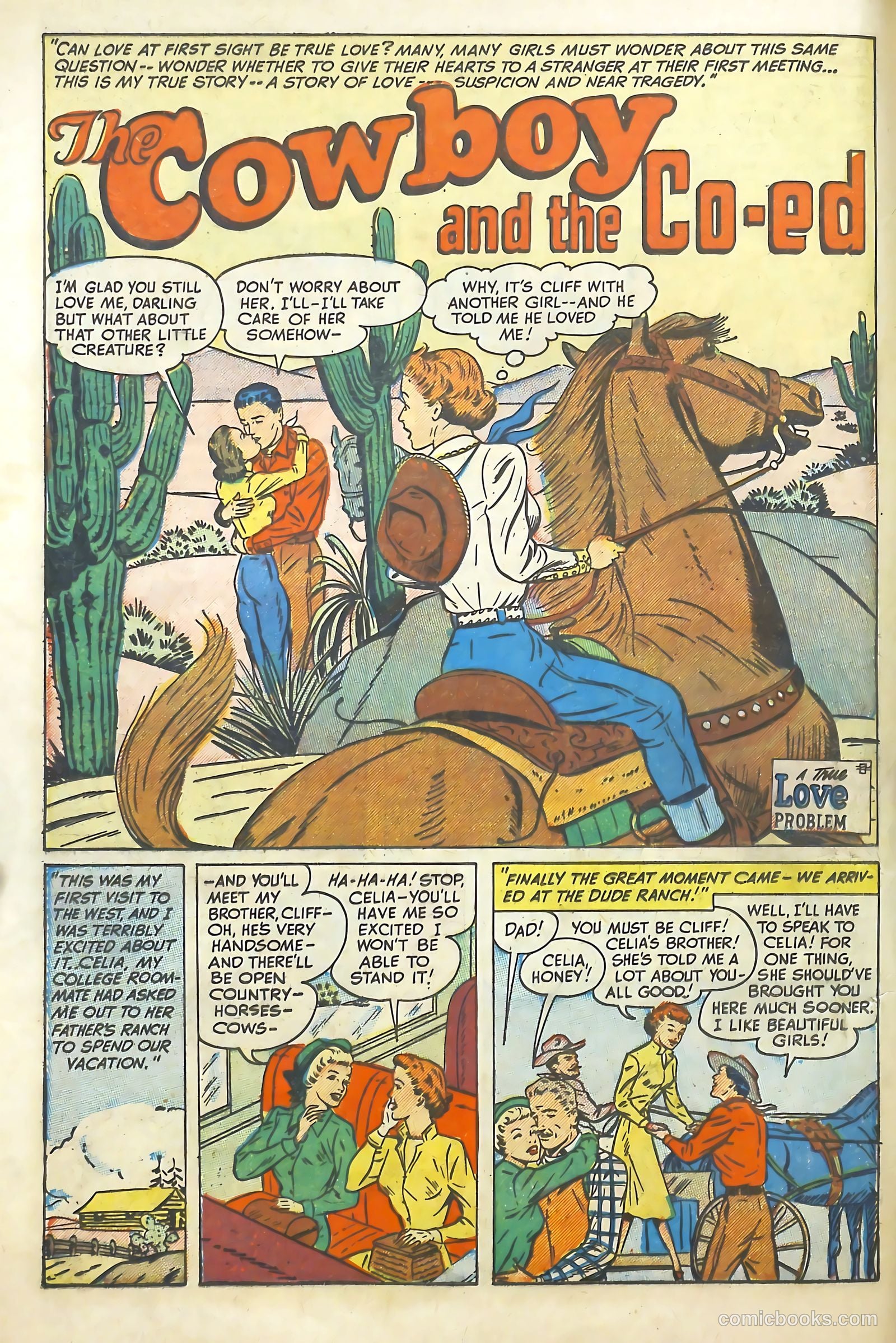 Love Illustrated #5 (1950) — page 12 of 36