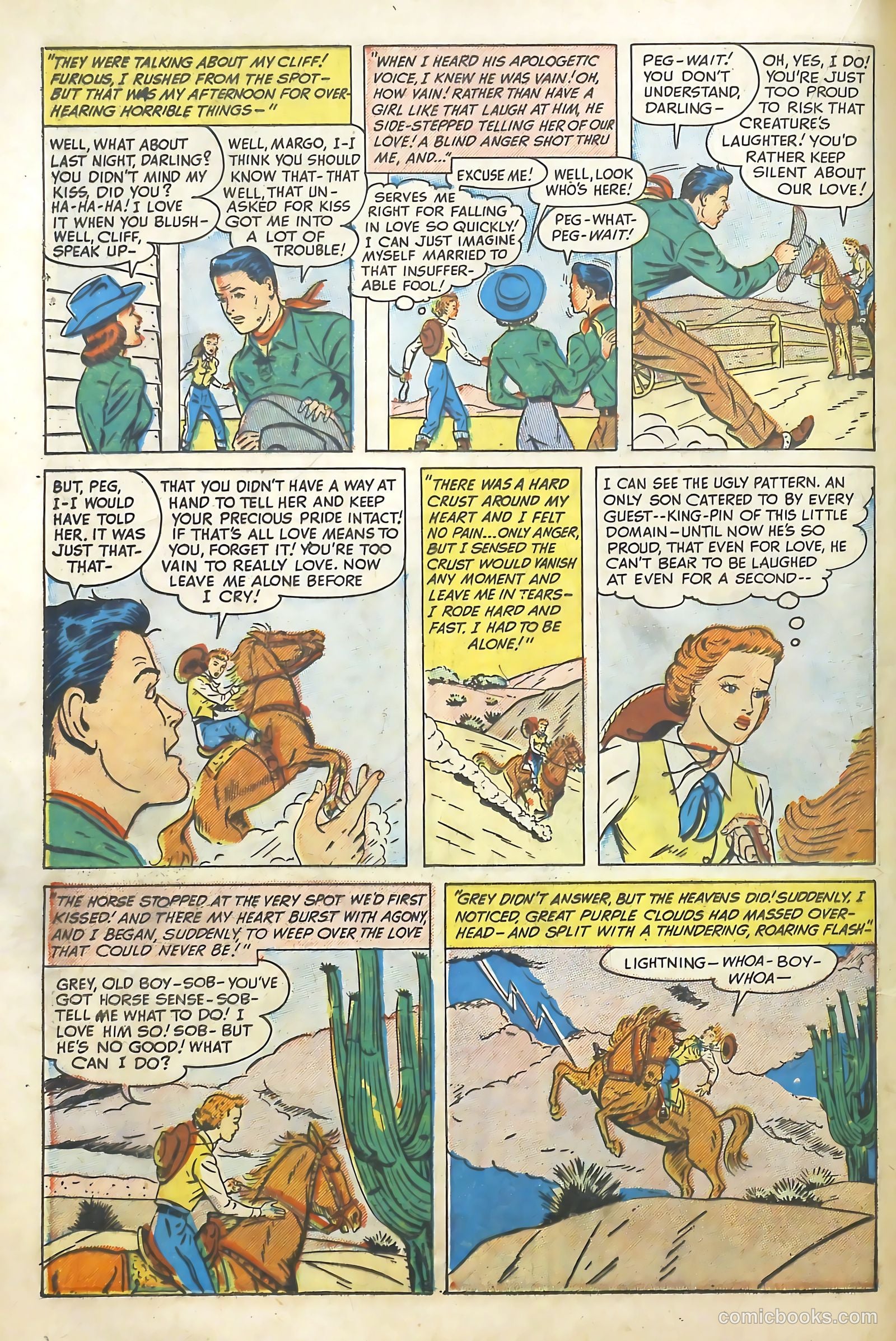 Love Illustrated #5 (1950) — page 16 of 36