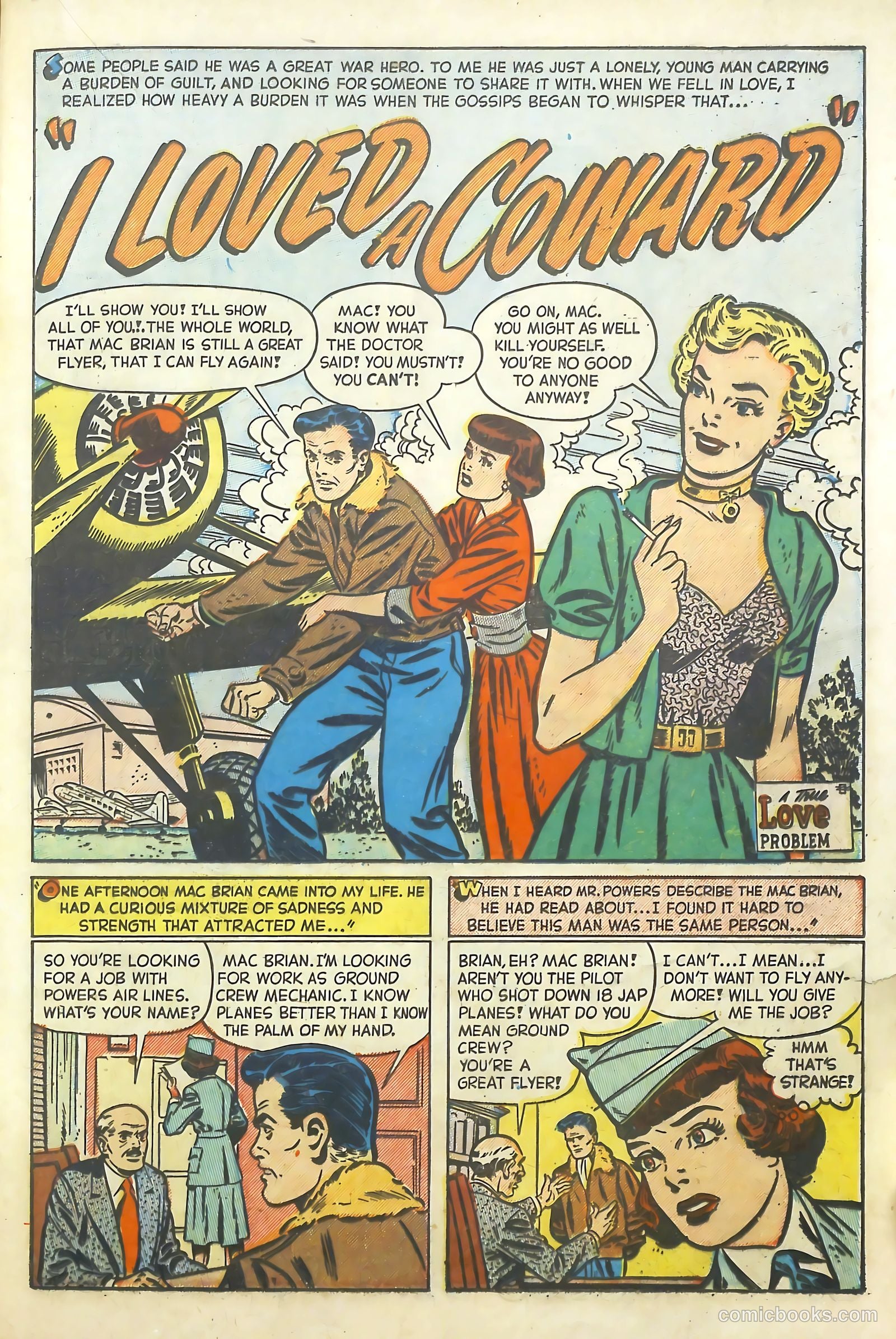 Love Illustrated #5 (1950) — page 21 of 36