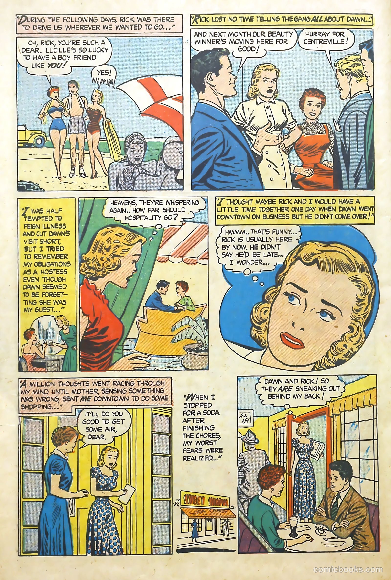 Love Illustrated #5 (1950) — page 30 of 36