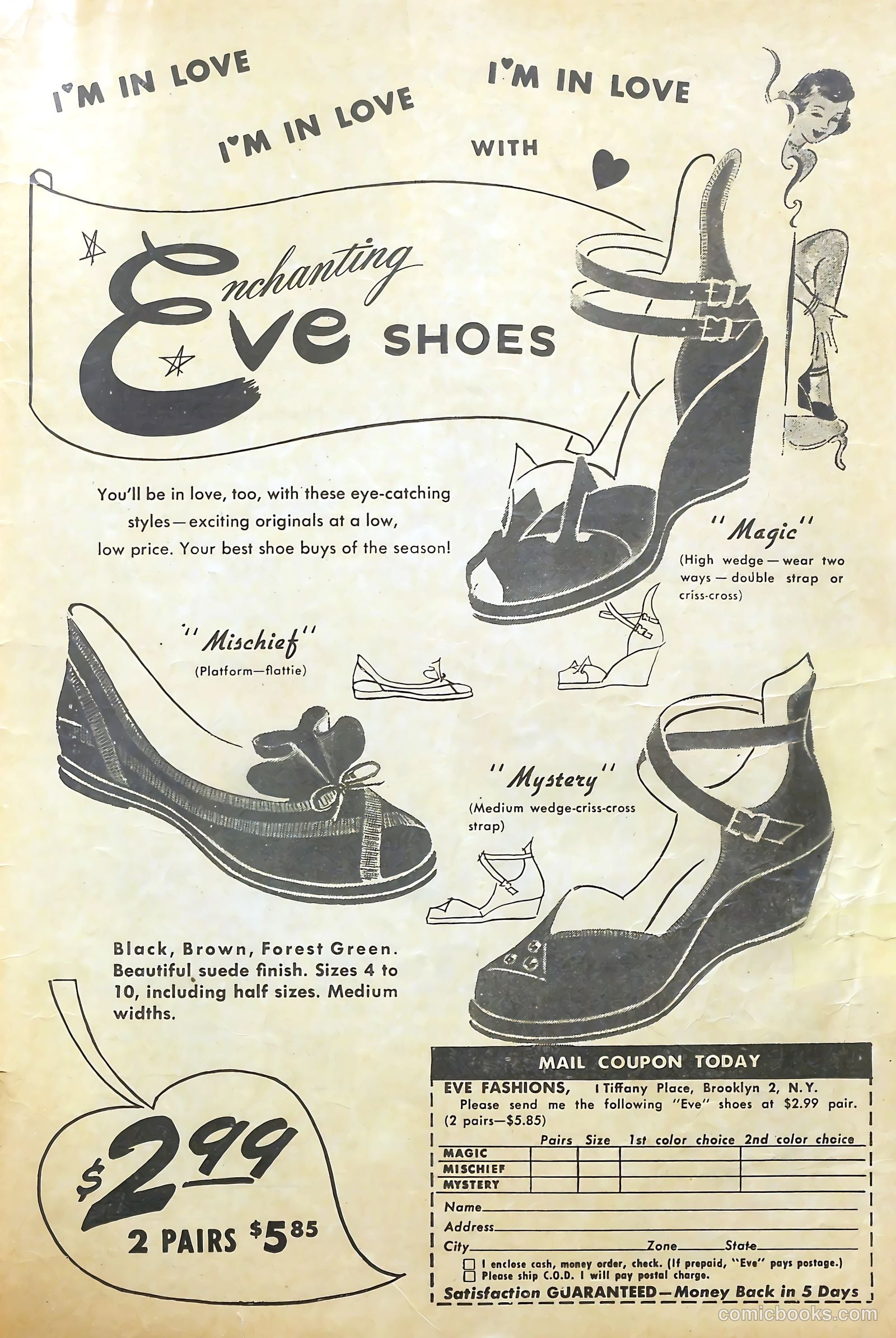 Love Illustrated #5 (1950) — page 35 of 36