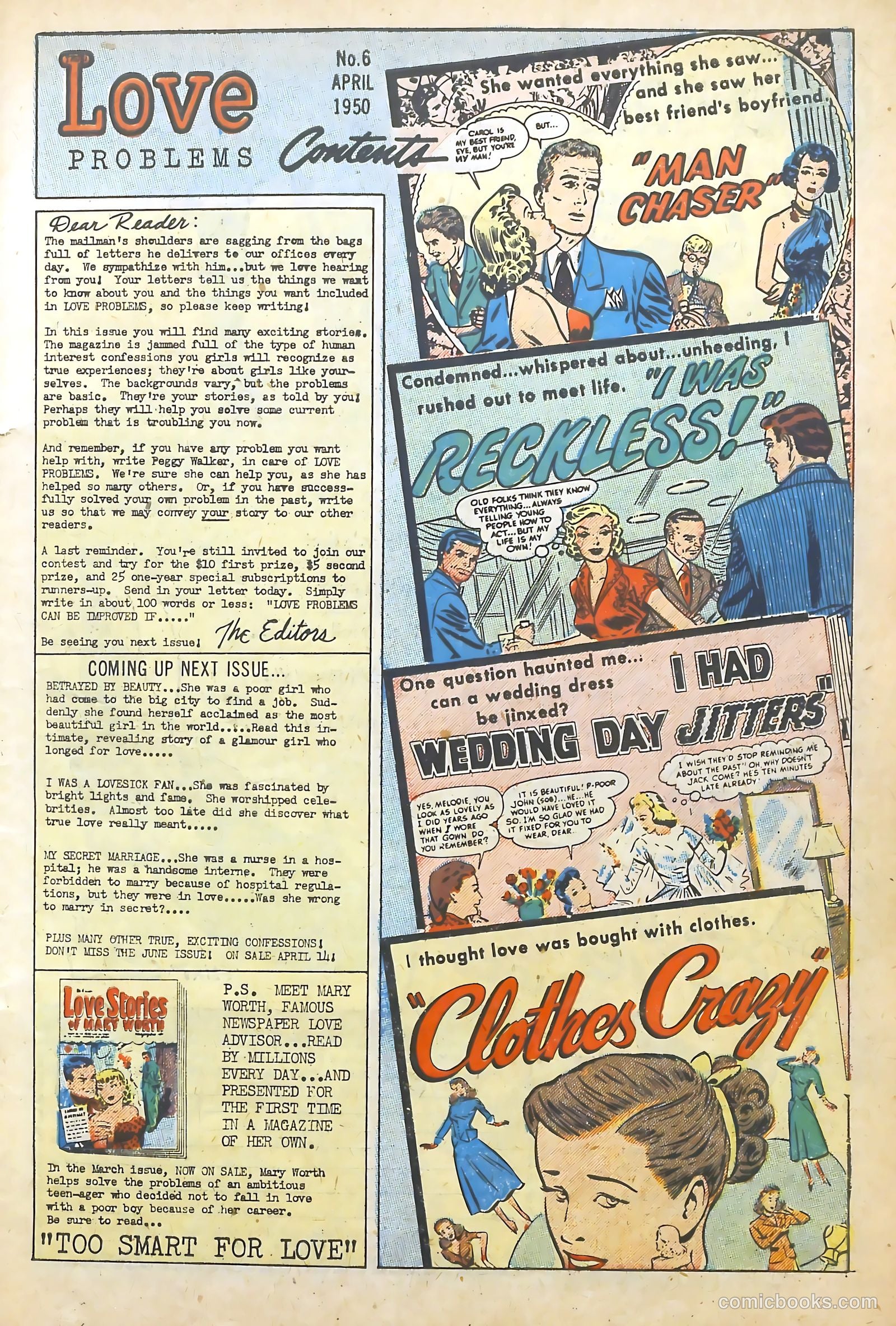 Love Illustrated #6 (1950) — page 3 of 36