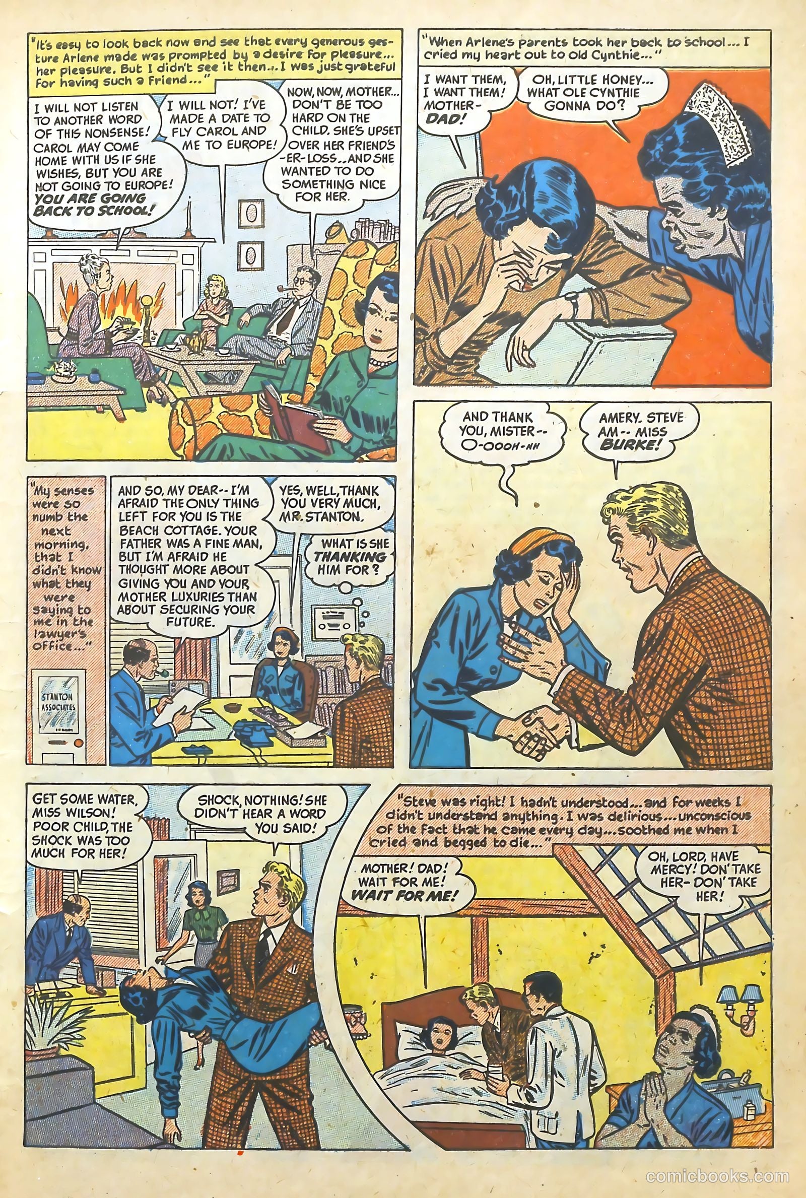 Love Illustrated #6 (1950) — page 7 of 36