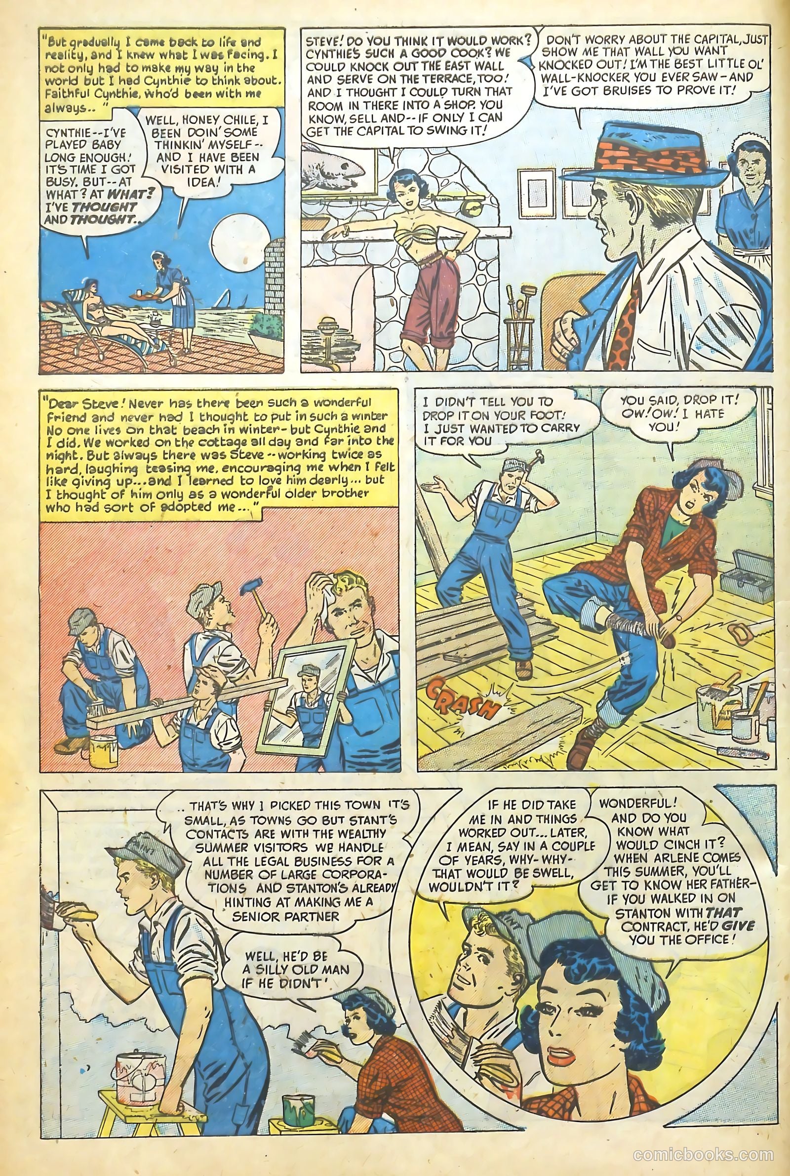 Love Illustrated #6 (1950) — page 8 of 36