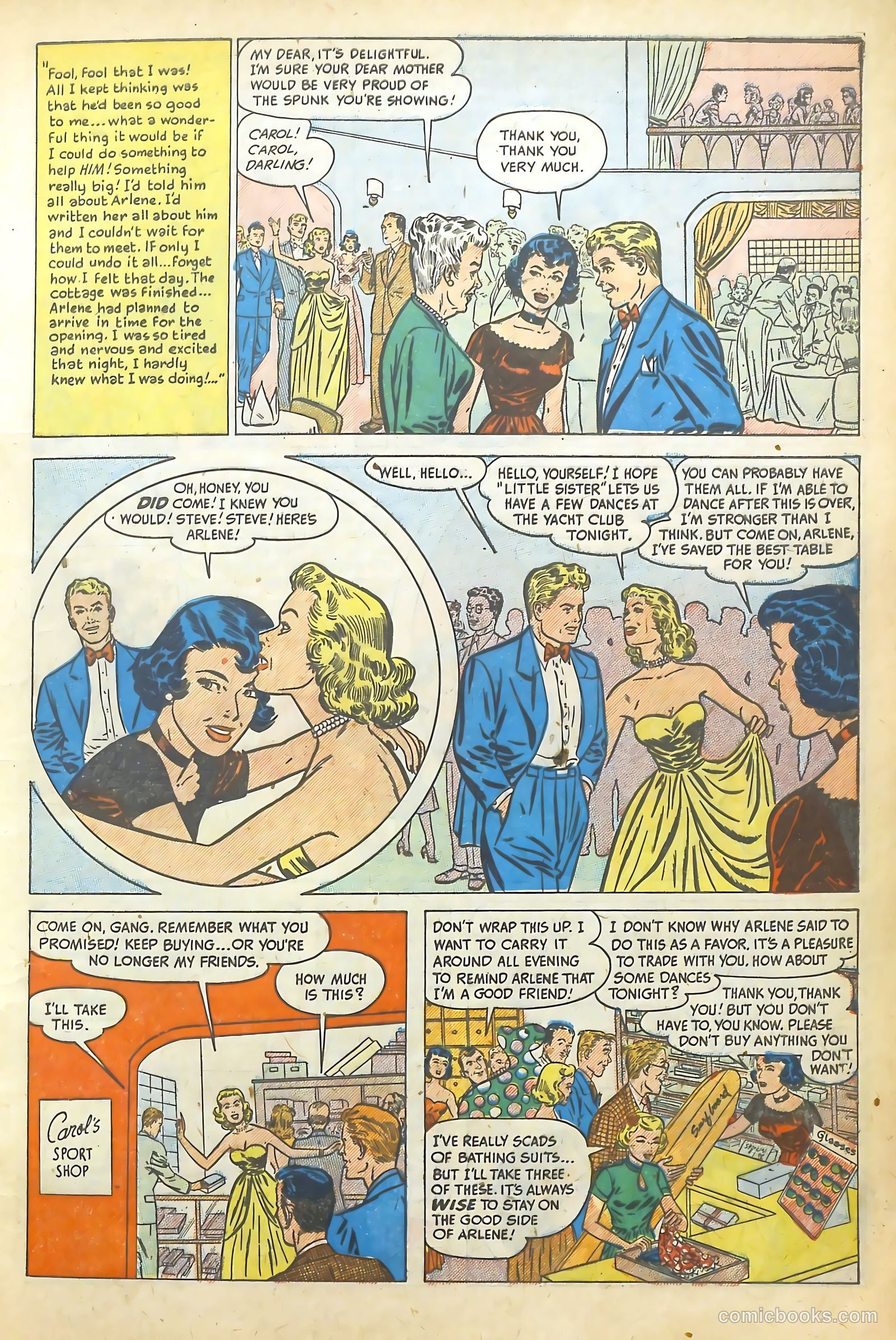 Love Illustrated #6 (1950) — page 9 of 36