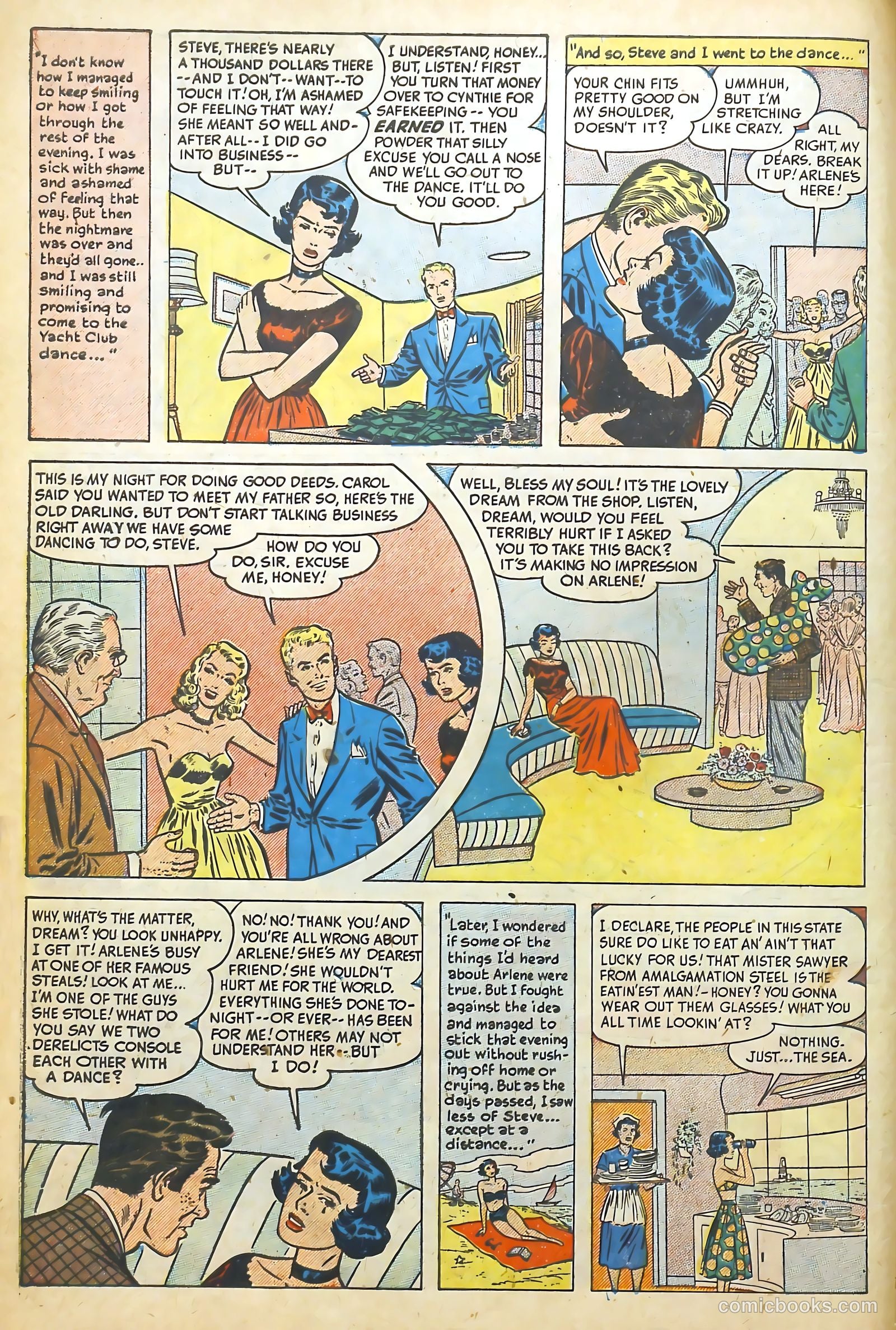 Love Illustrated #6 (1950) — page 10 of 36