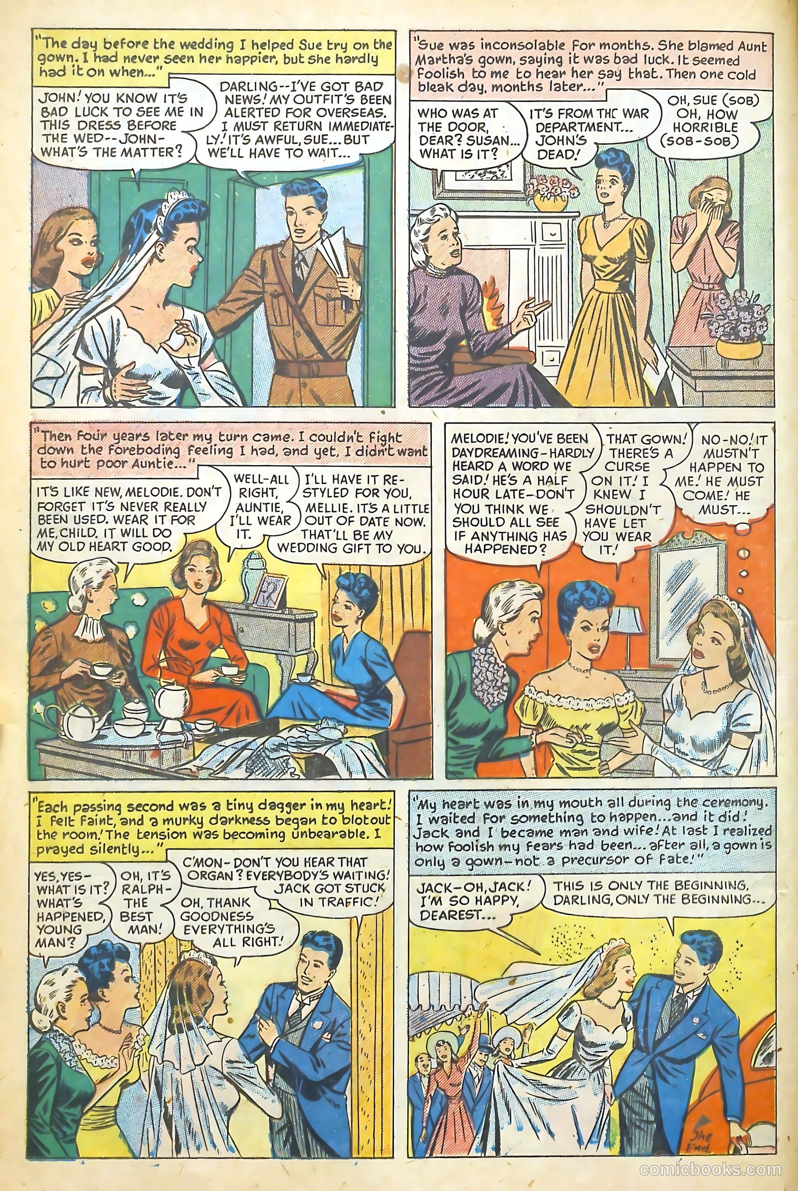 Love Illustrated #6 (1950) — page 16 of 36