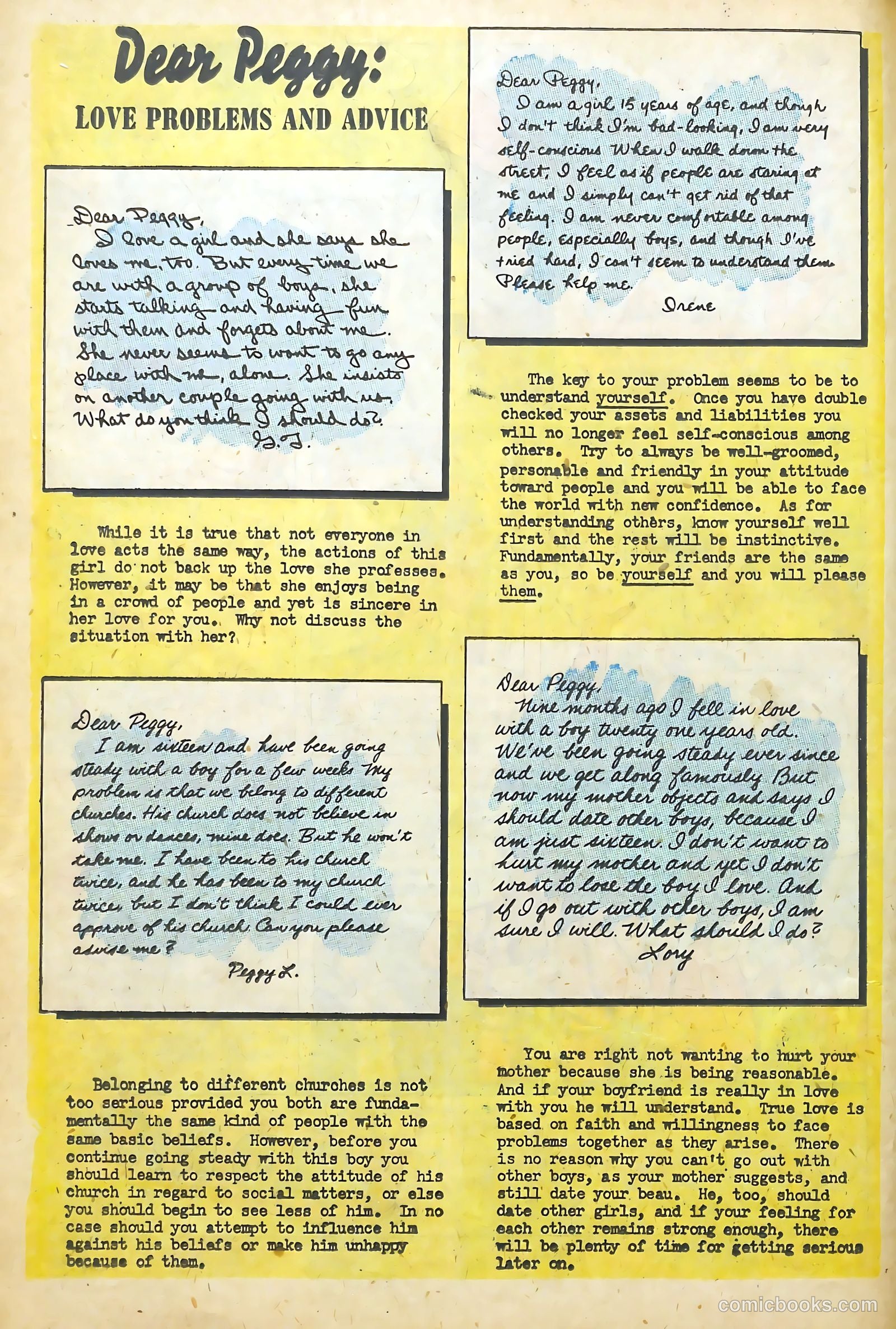 Love Illustrated #6 (1950) — page 18 of 36
