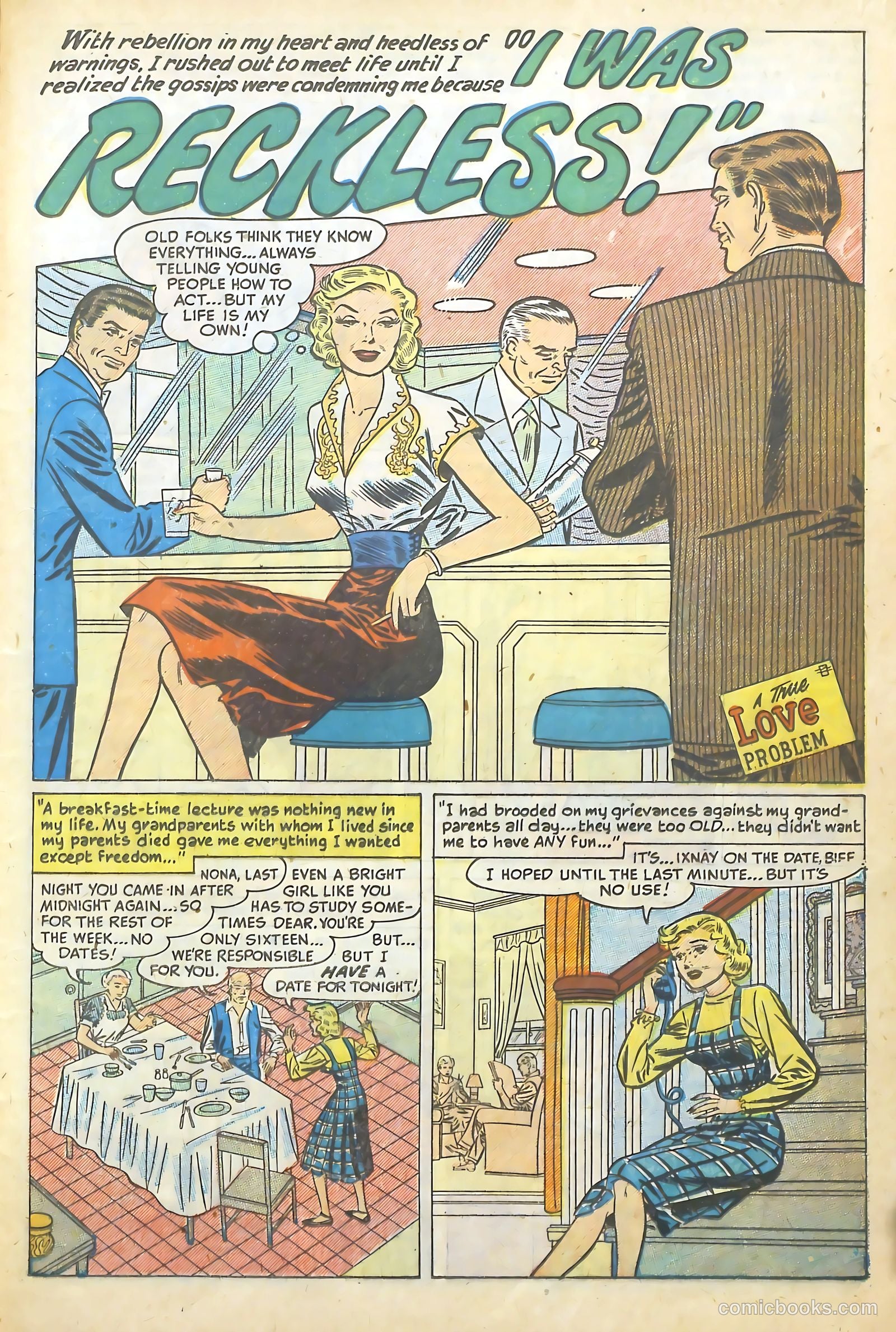 Love Illustrated #6 (1950) — page 21 of 36