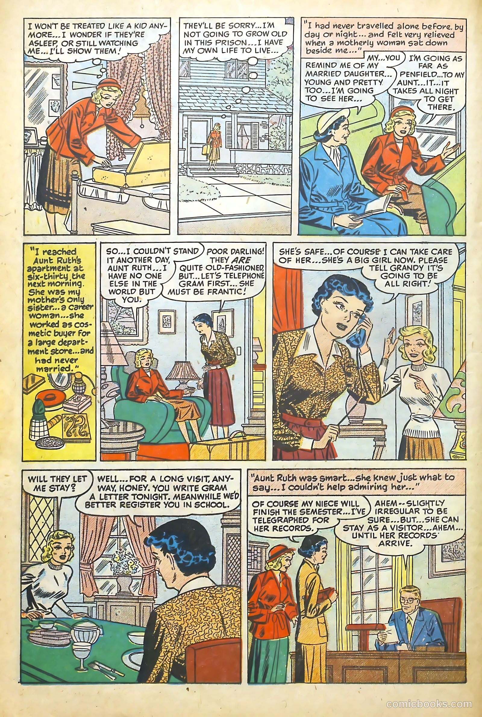 Love Illustrated #6 (1950) — page 22 of 36