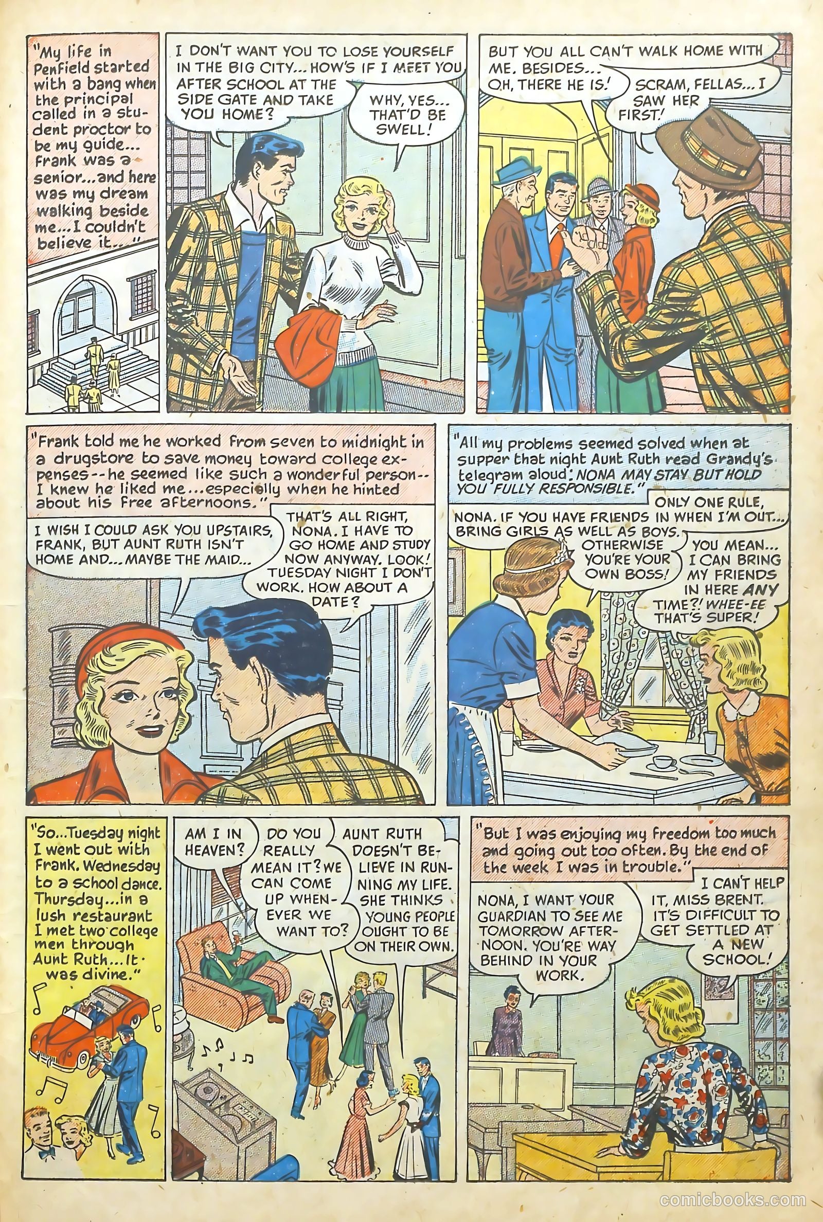 Love Illustrated #6 (1950) — page 23 of 36
