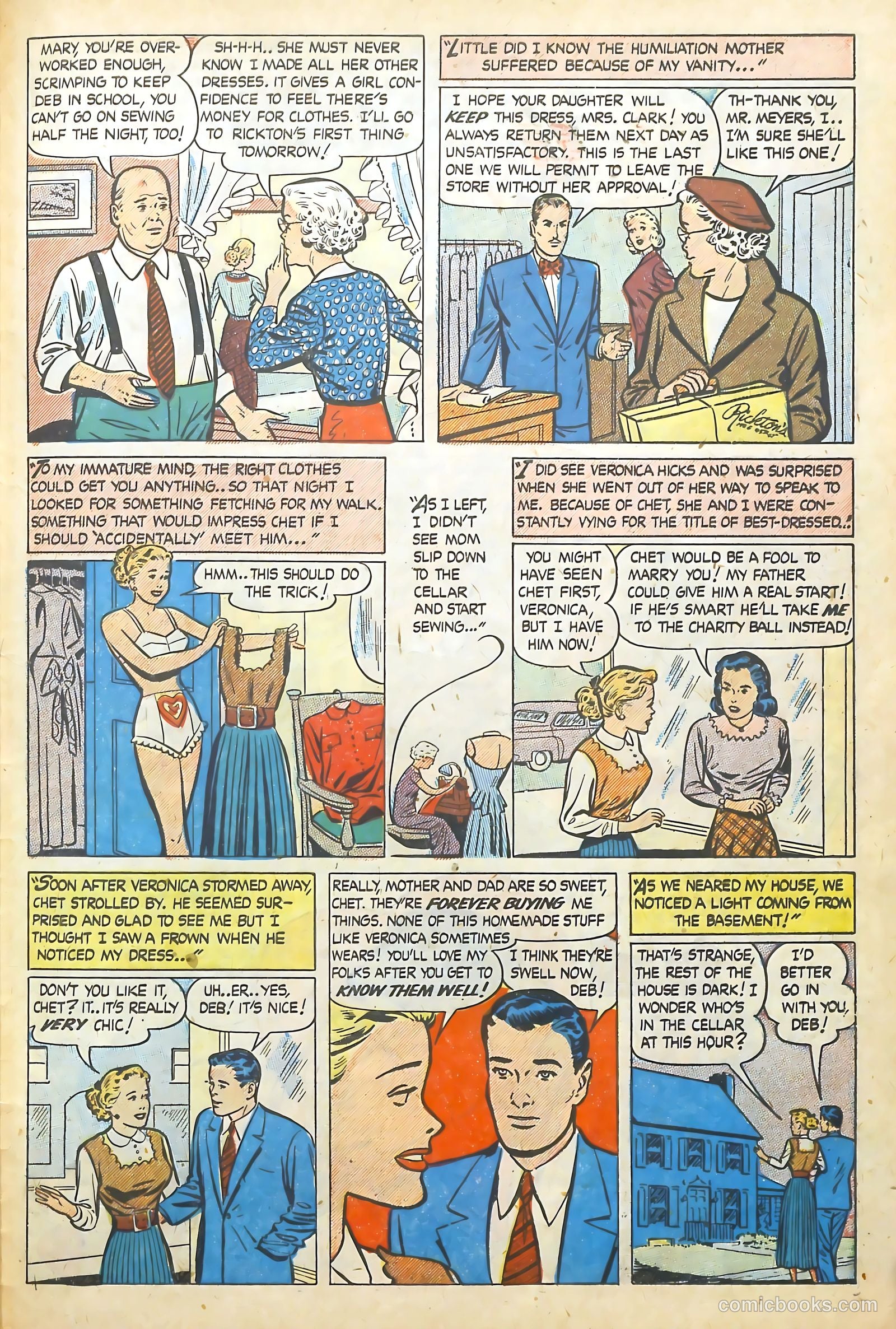 Love Illustrated #6 (1950) — page 31 of 36