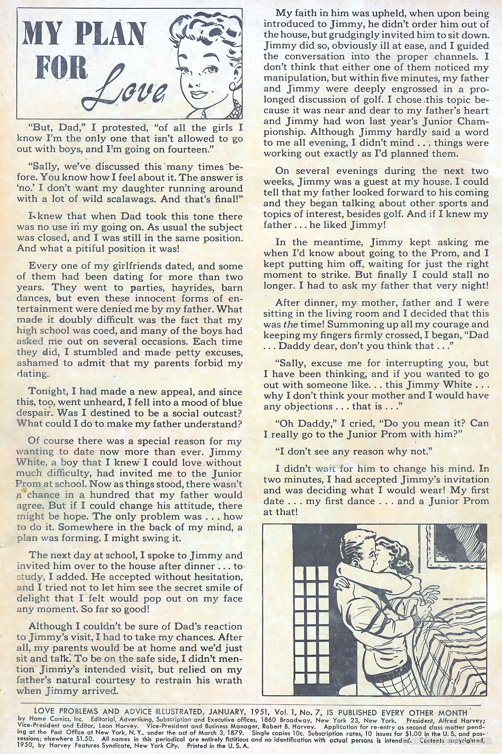 Love Illustrated #7 (1951) — page 2 of 36