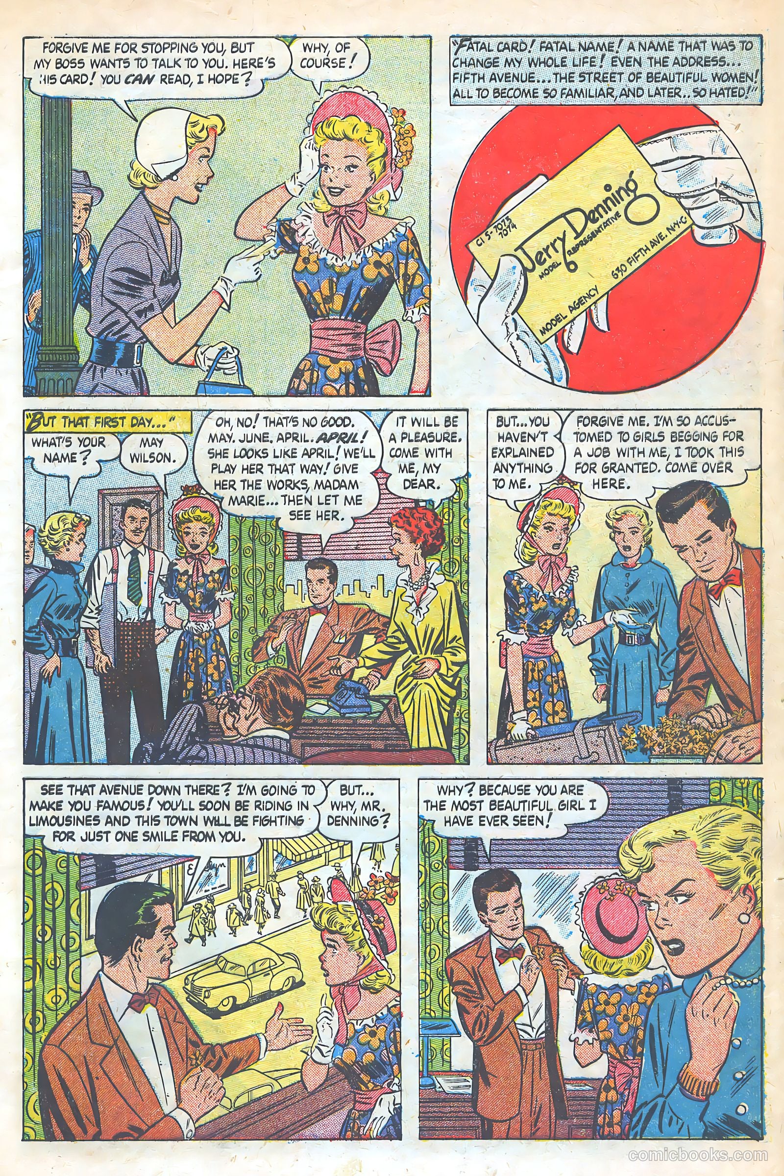 Love Illustrated #7 (1951) — page 5 of 36