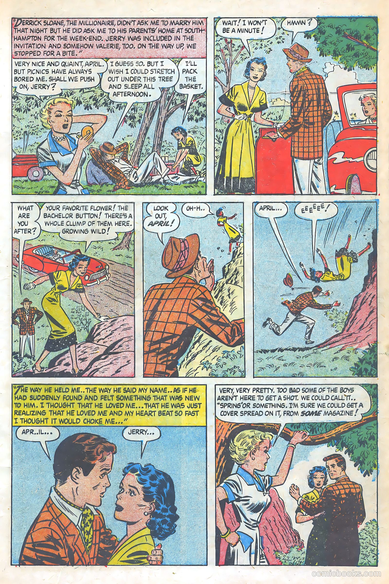 Love Illustrated #7 (1951) — page 9 of 36