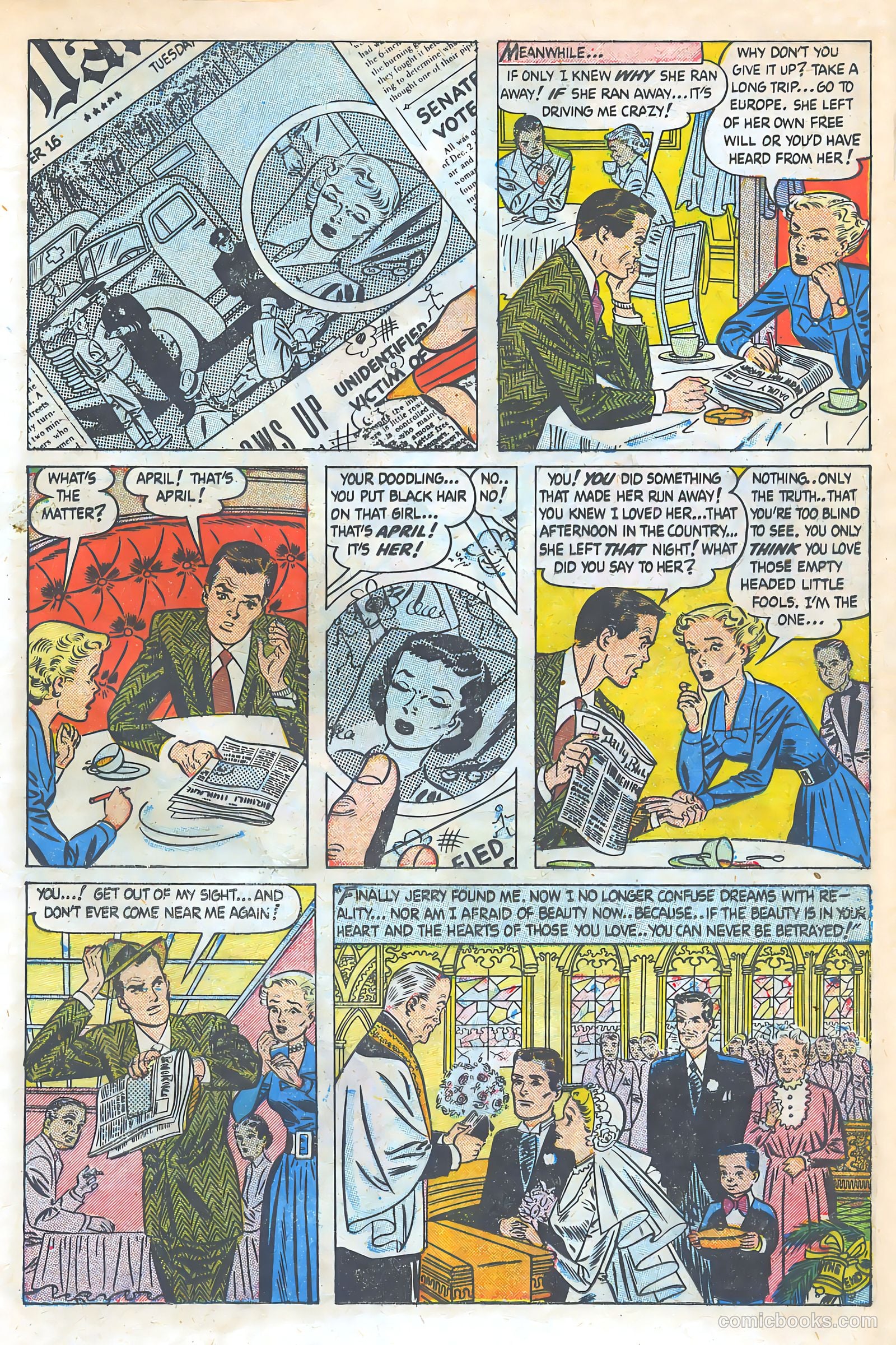 Love Illustrated #7 (1951) — page 13 of 36