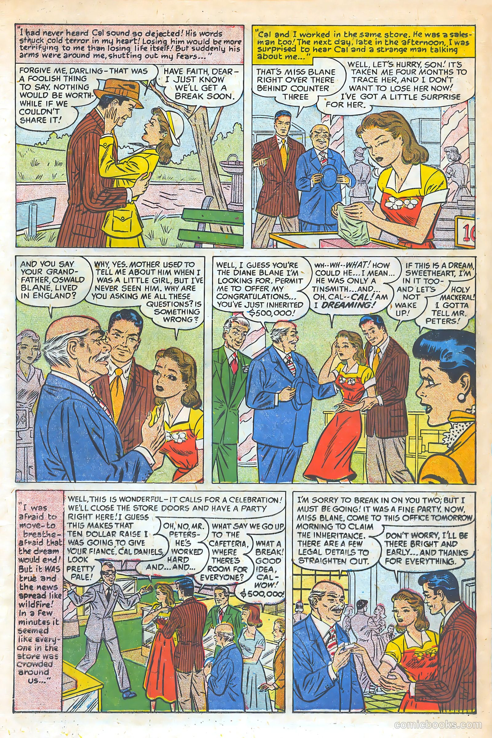 Love Illustrated #7 (1951) — page 15 of 36