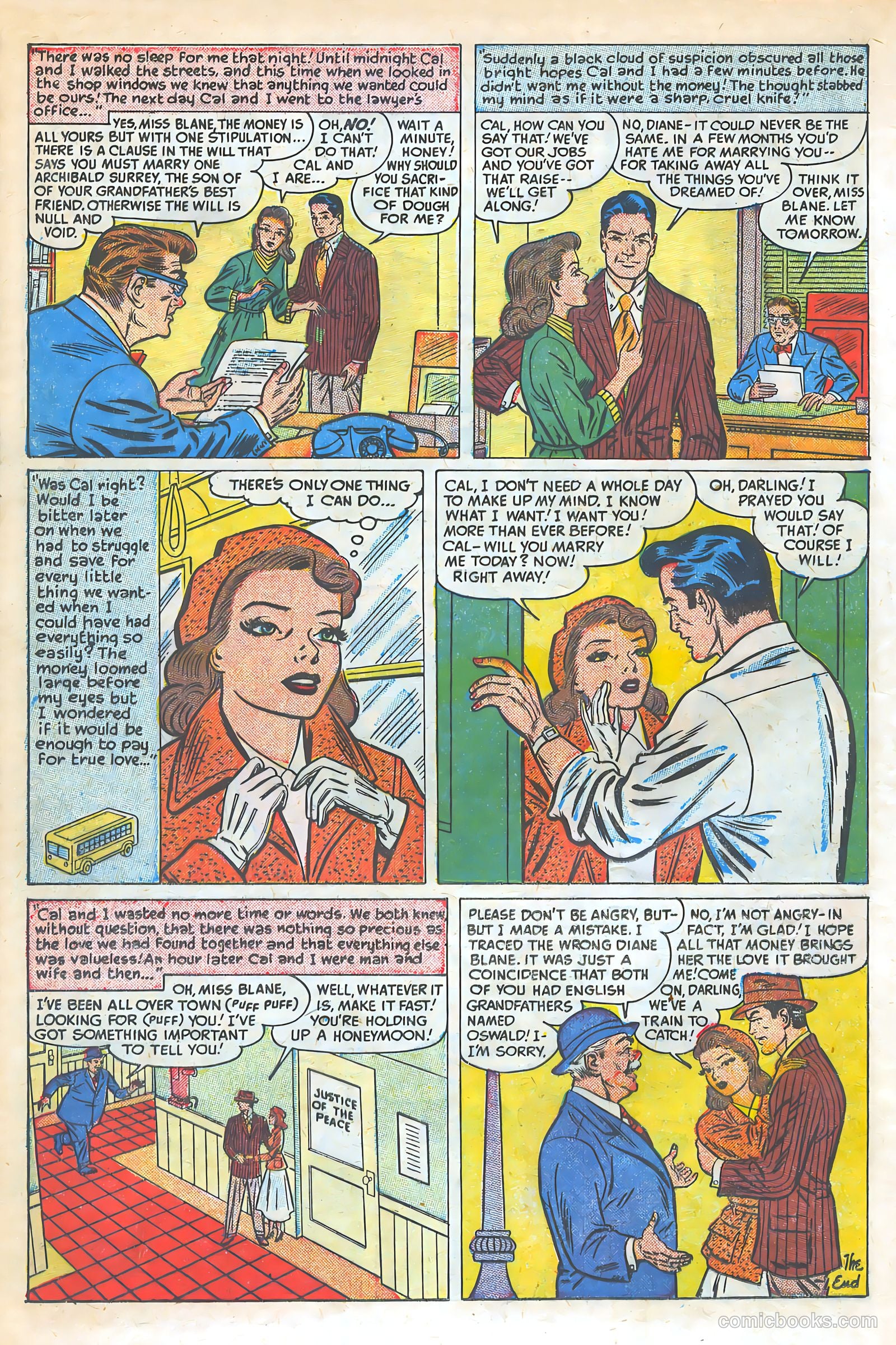 Love Illustrated #7 (1951) — page 16 of 36