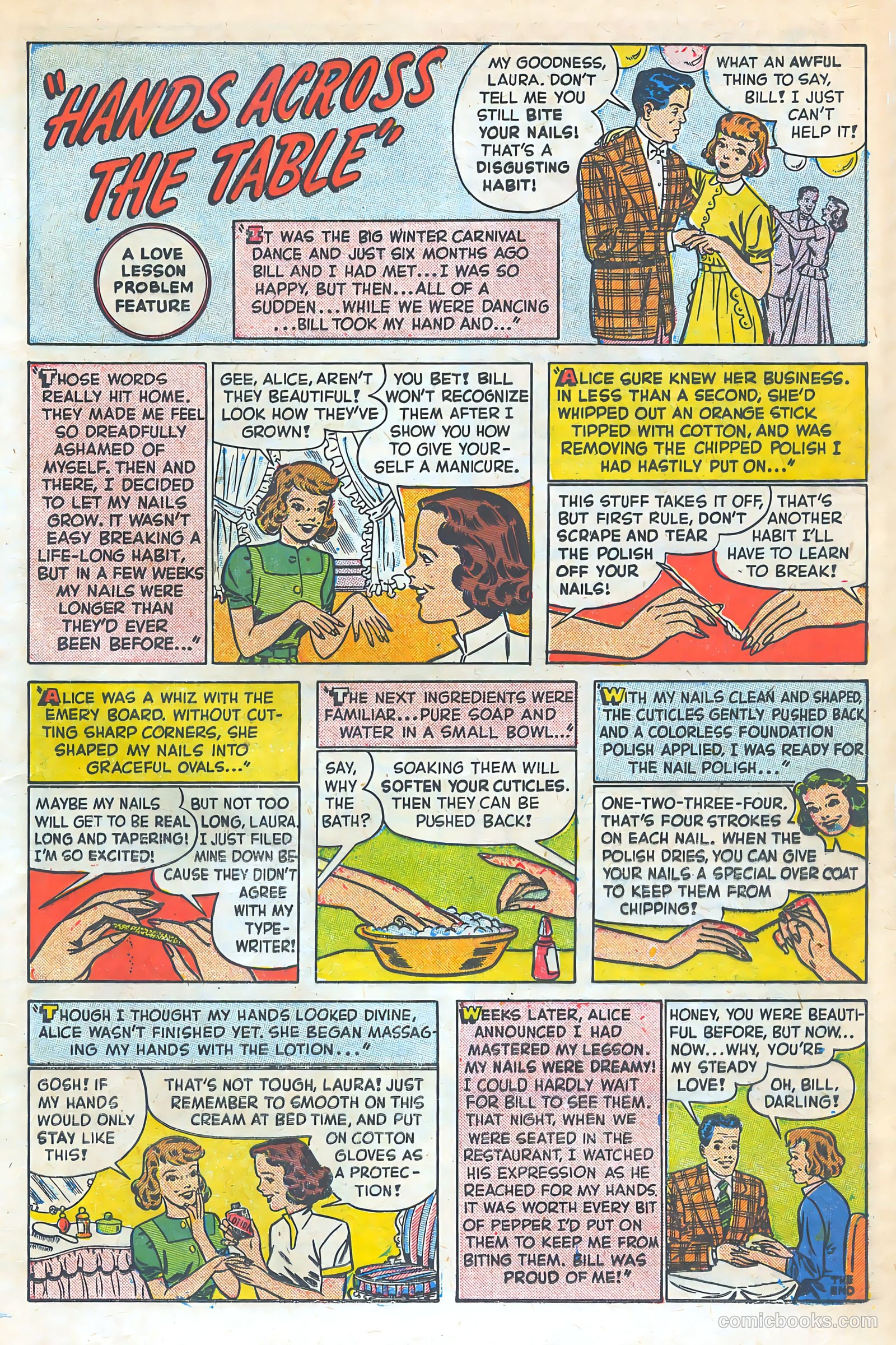 Love Illustrated #7 (1951) — page 17 of 36