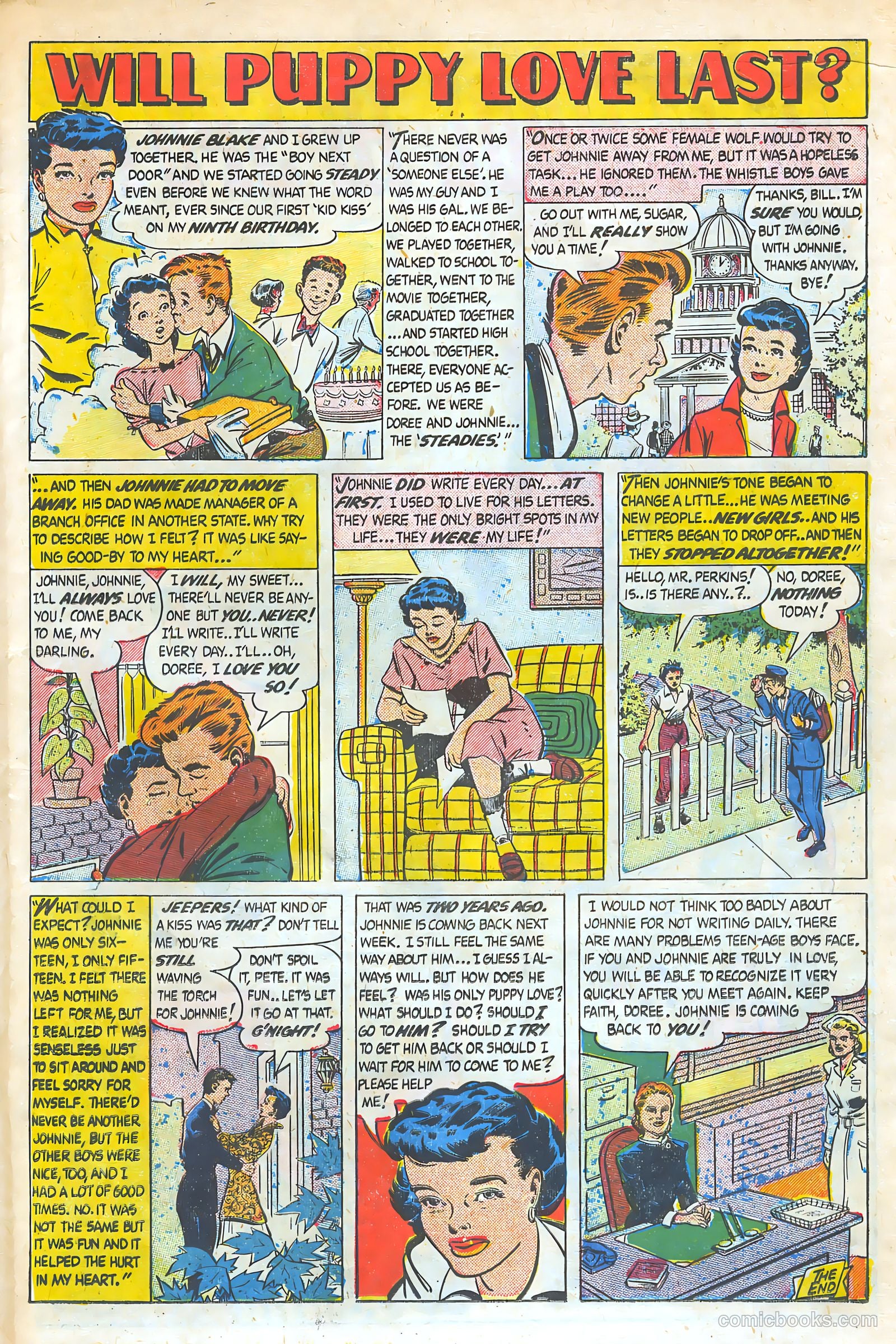 Love Illustrated #7 (1951) — page 19 of 36