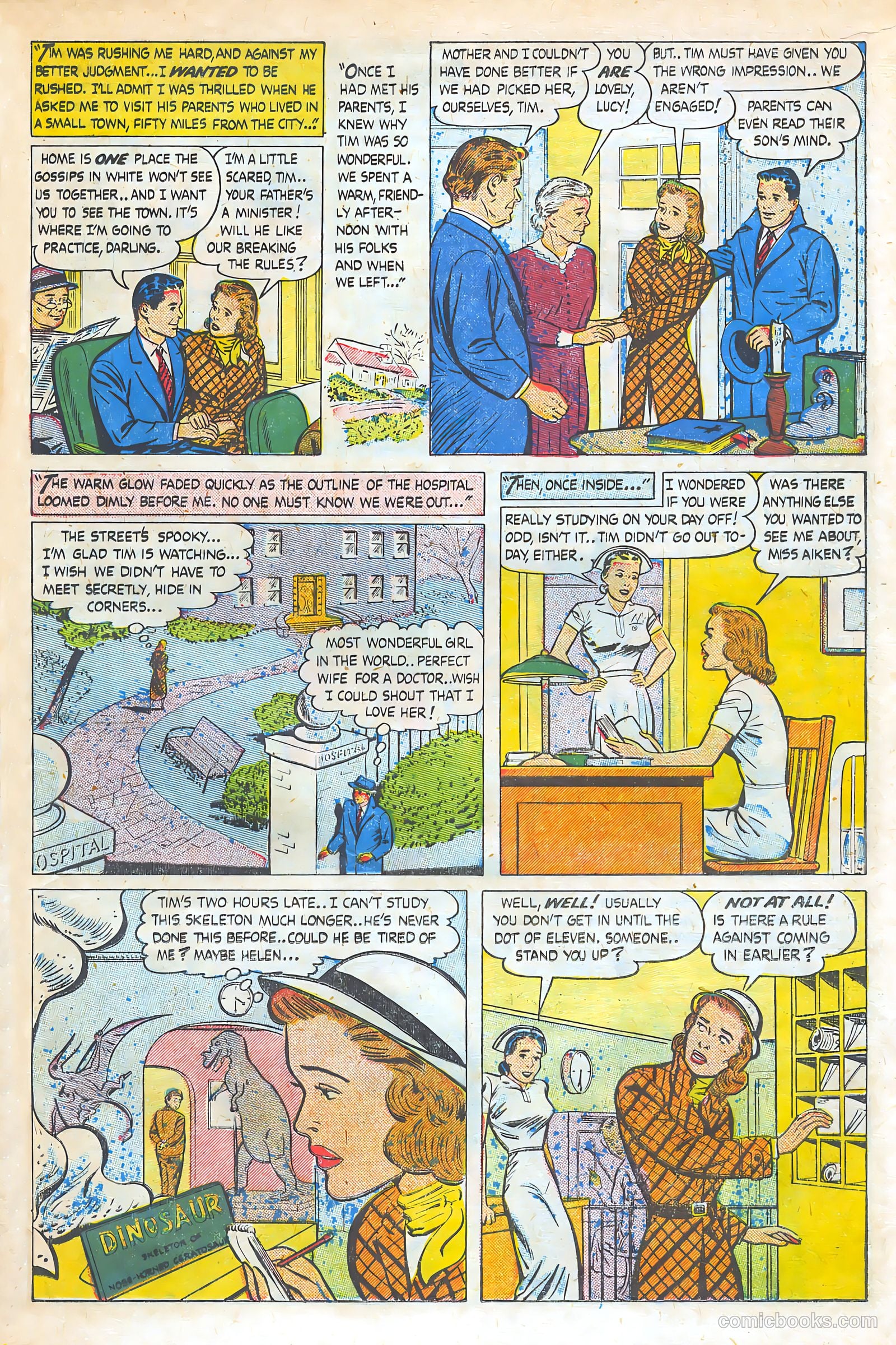 Love Illustrated #7 (1951) — page 23 of 36