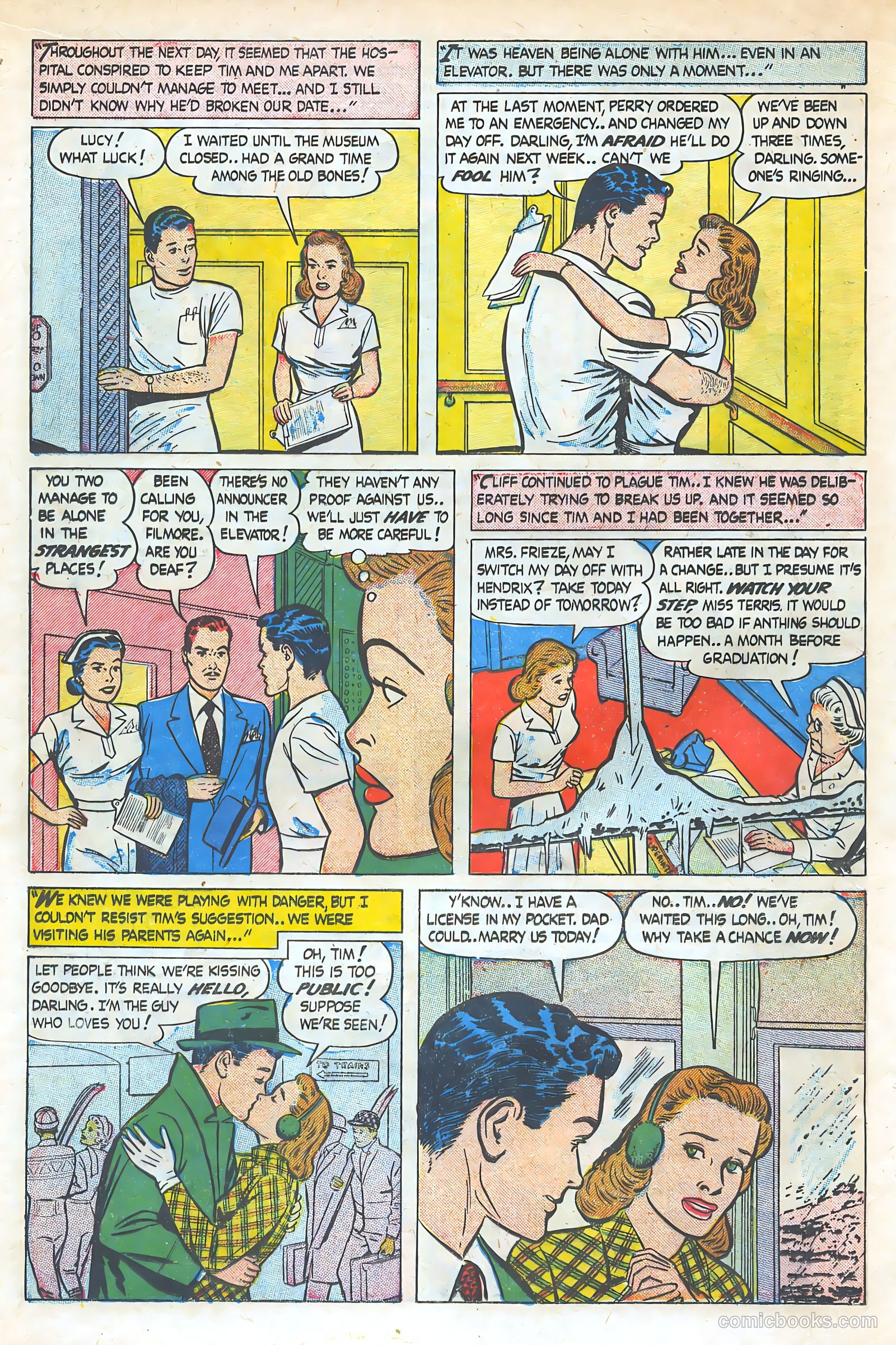 Love Illustrated #7 (1951) — page 24 of 36