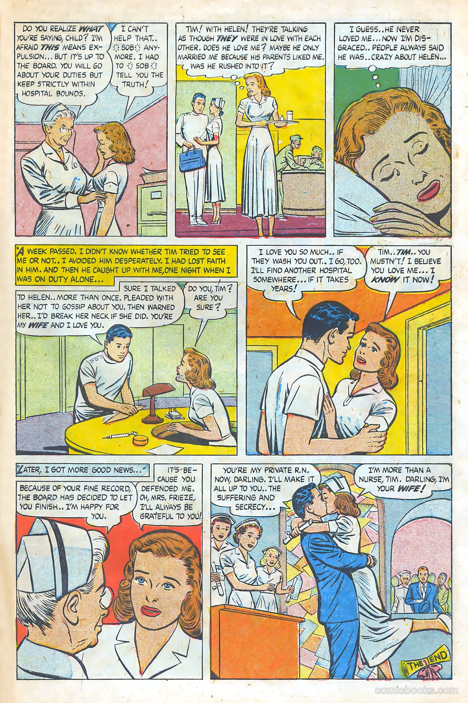 Love Illustrated #7 (1951) — page 27 of 36