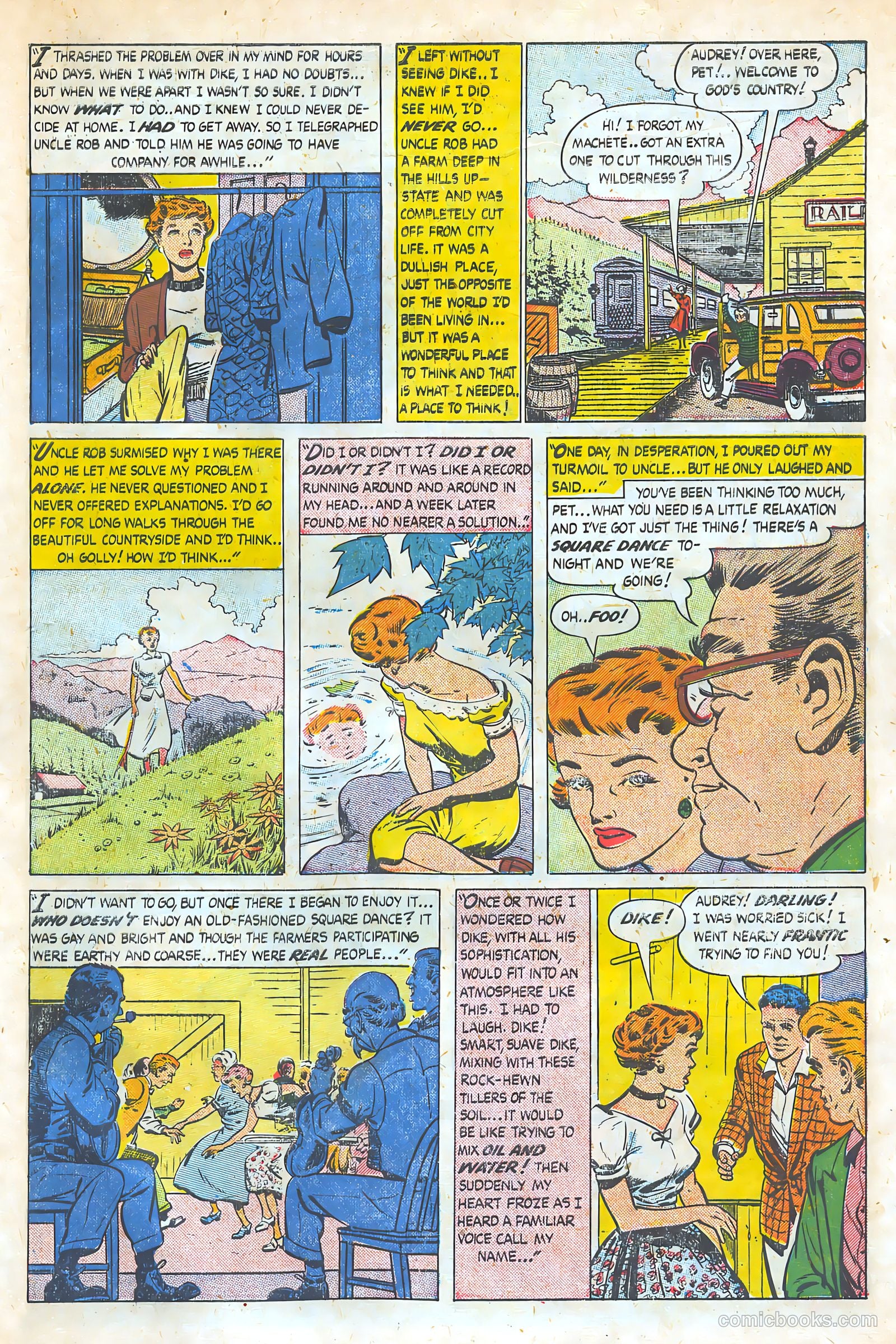 Love Illustrated #7 (1951) — page 31 of 36