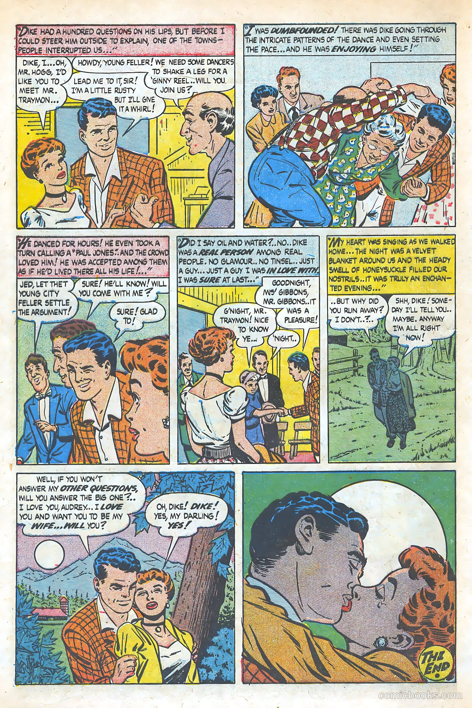 Love Illustrated #7 (1951) — page 32 of 36