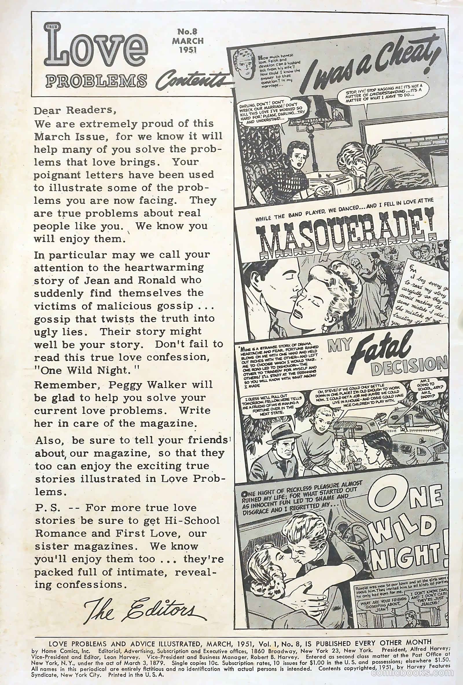 Love Illustrated #8 (1951) — page 2 of 35