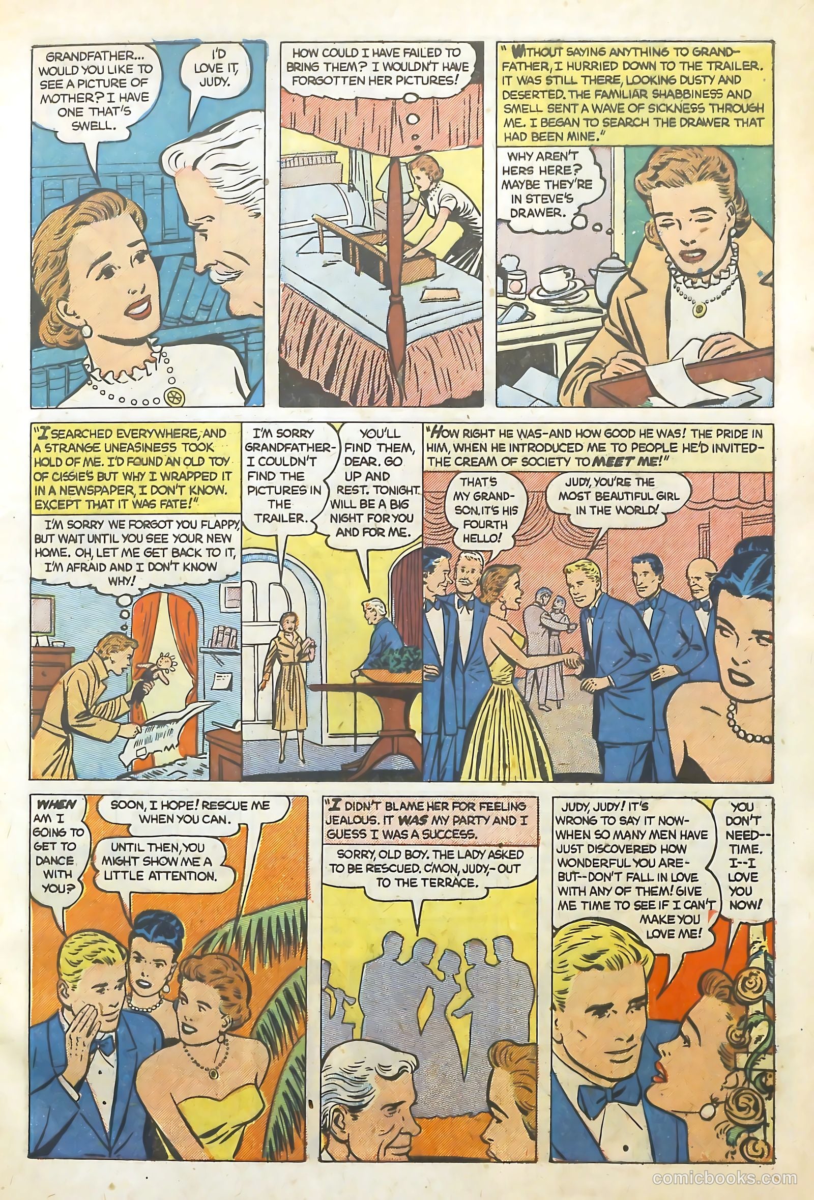 Love Illustrated #8 (1951) — page 9 of 35