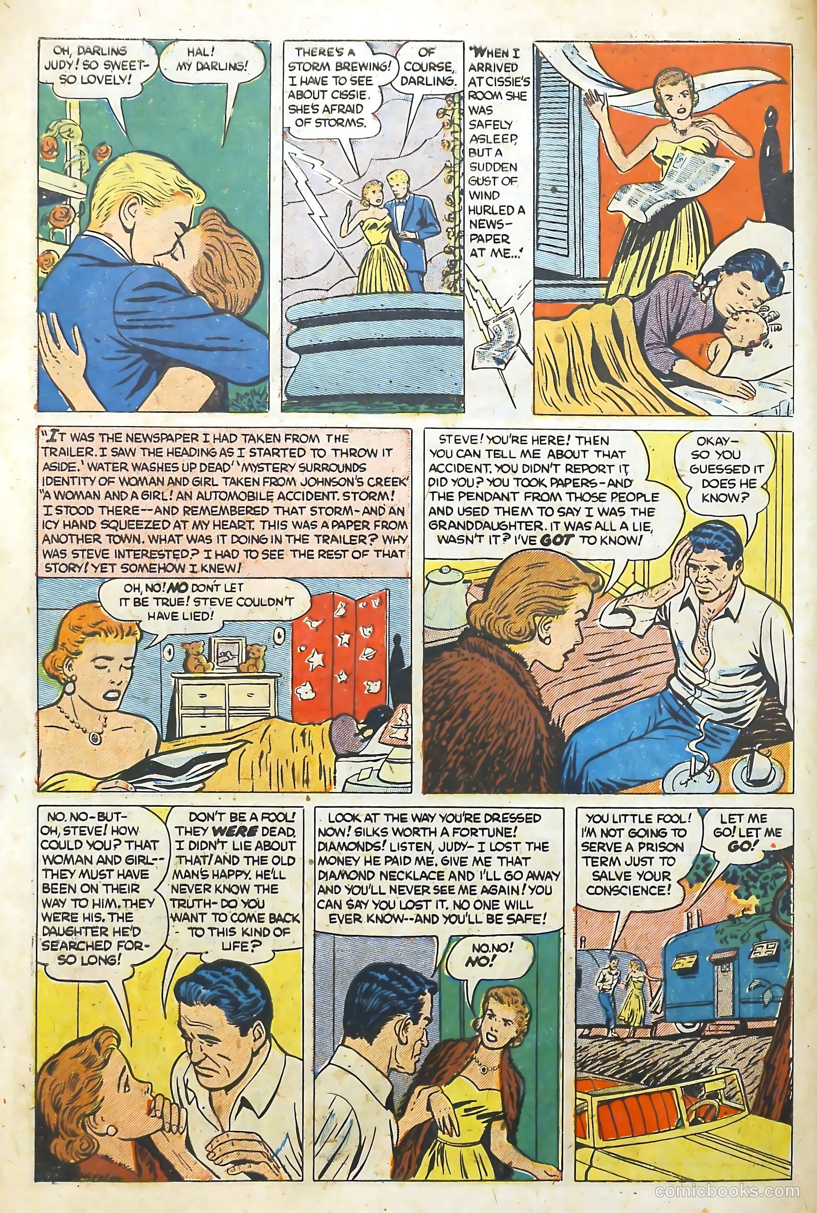 Love Illustrated #8 (1951) — page 10 of 35