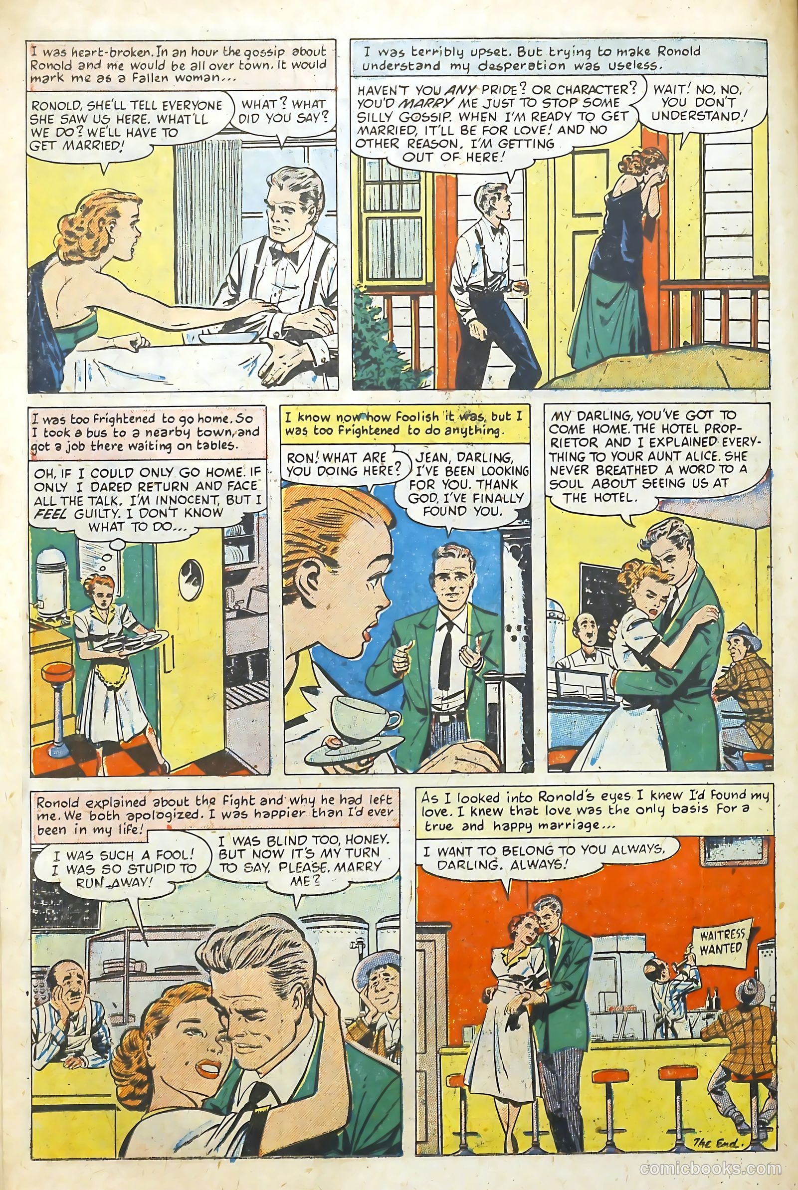 Love Illustrated #8 (1951) — page 14 of 35