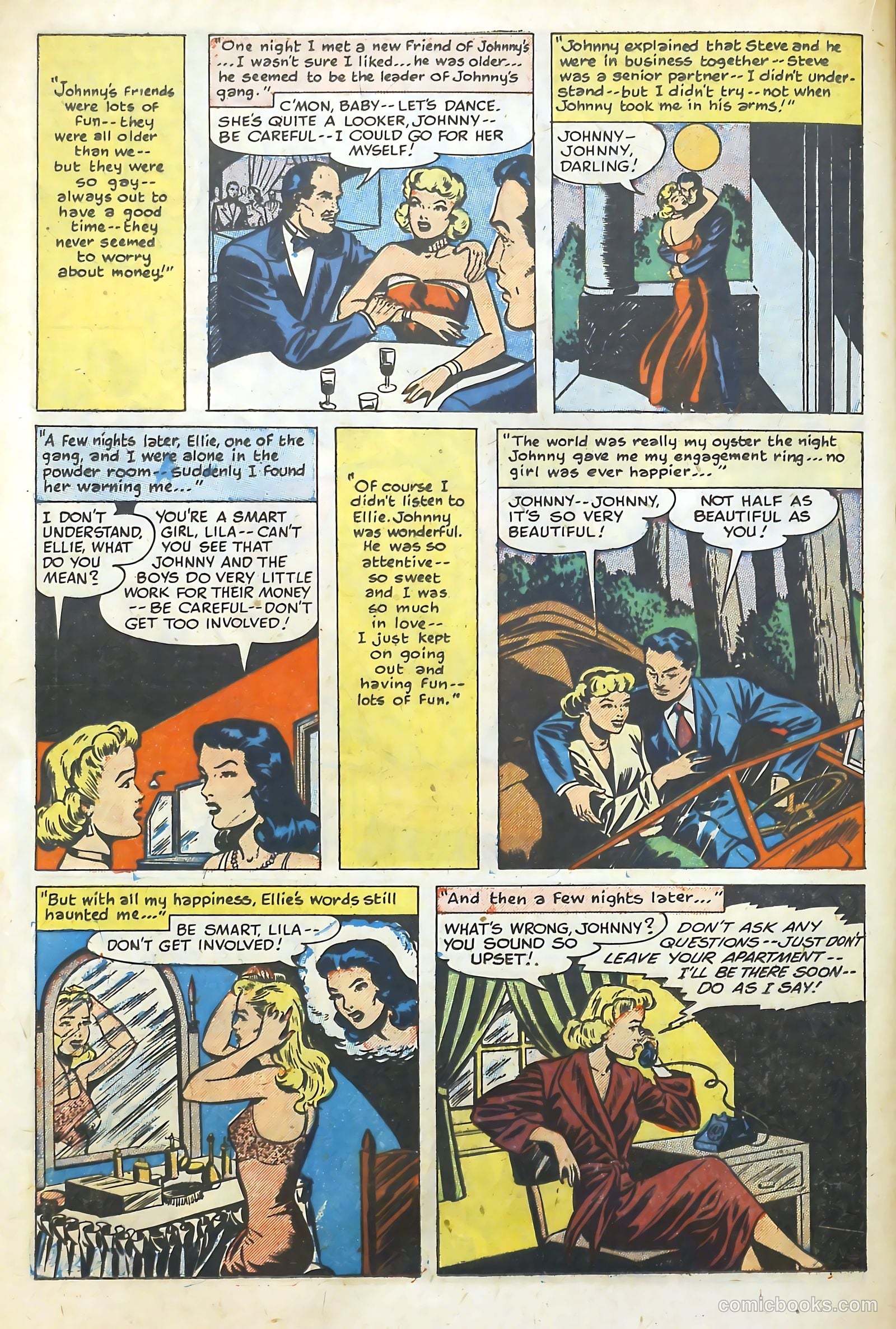 Love Illustrated #8 (1951) — page 16 of 35