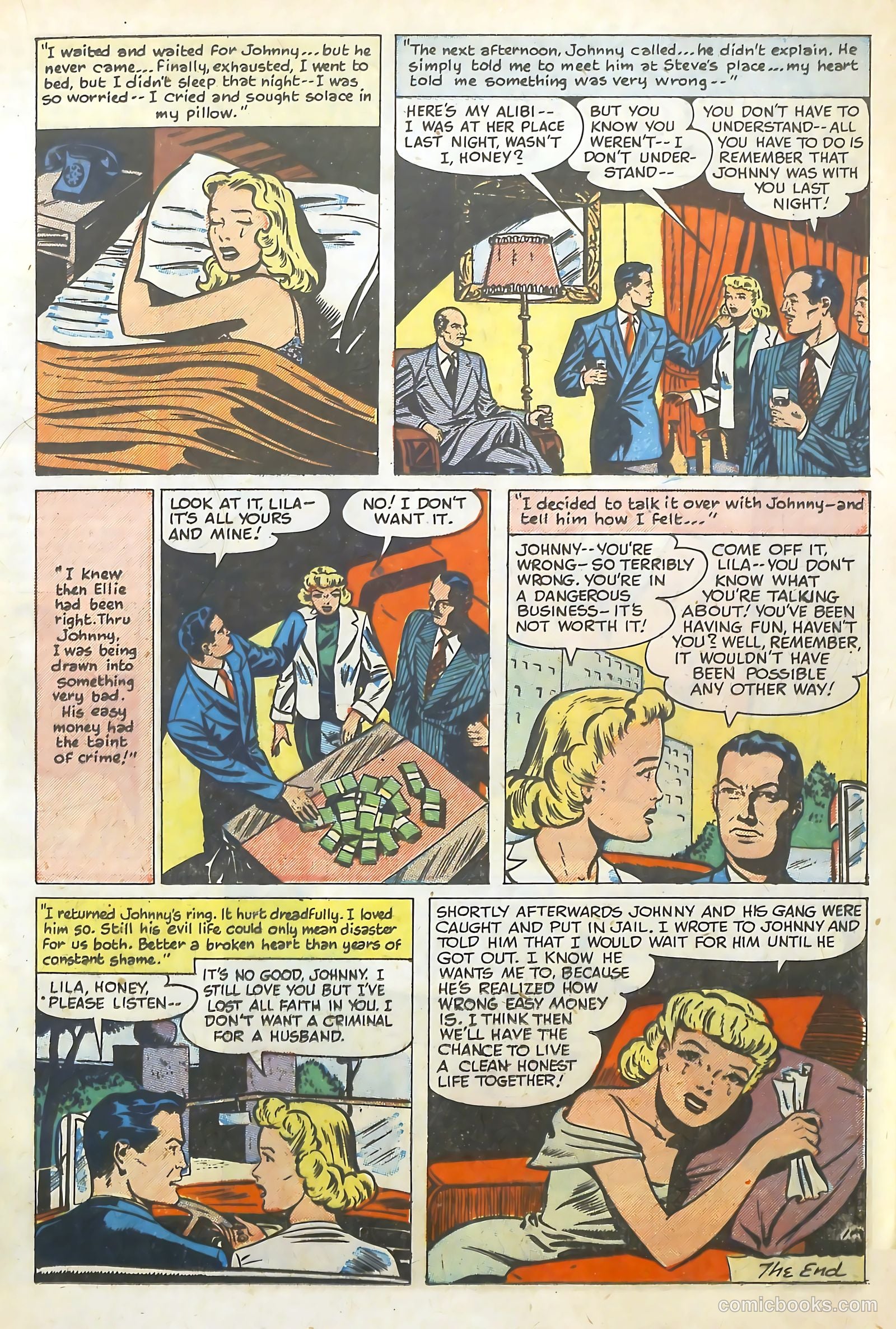 Love Illustrated #8 (1951) — page 17 of 35