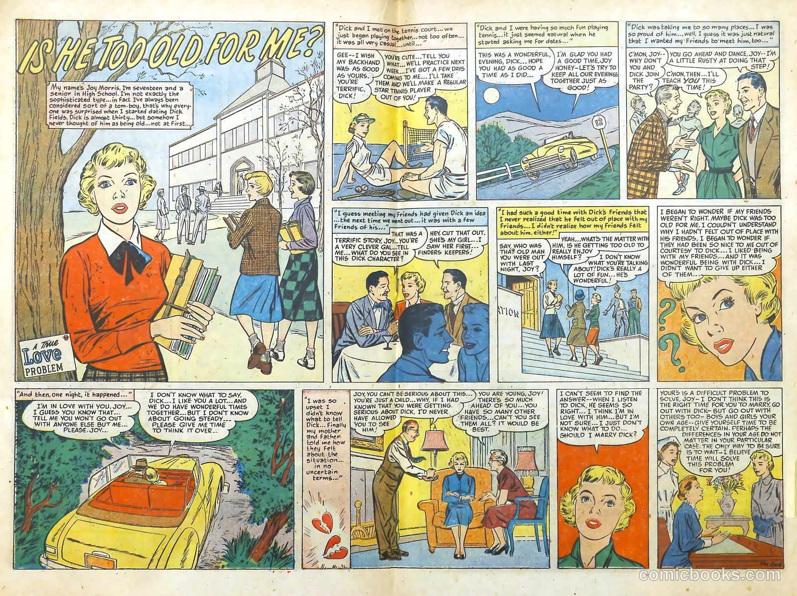 Love Illustrated #8 (1951) — page 18 of 35