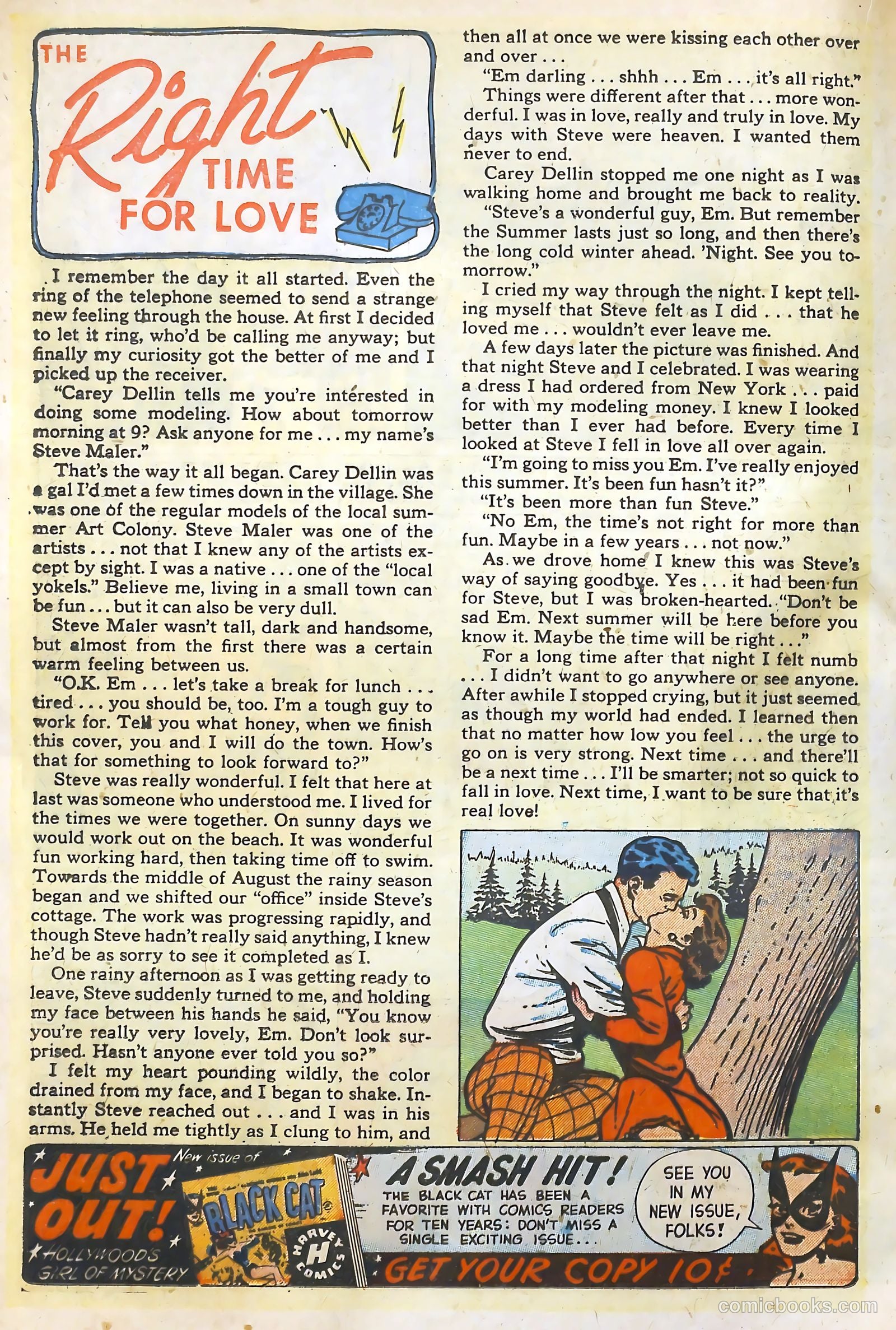 Love Illustrated #8 (1951) — page 19 of 35
