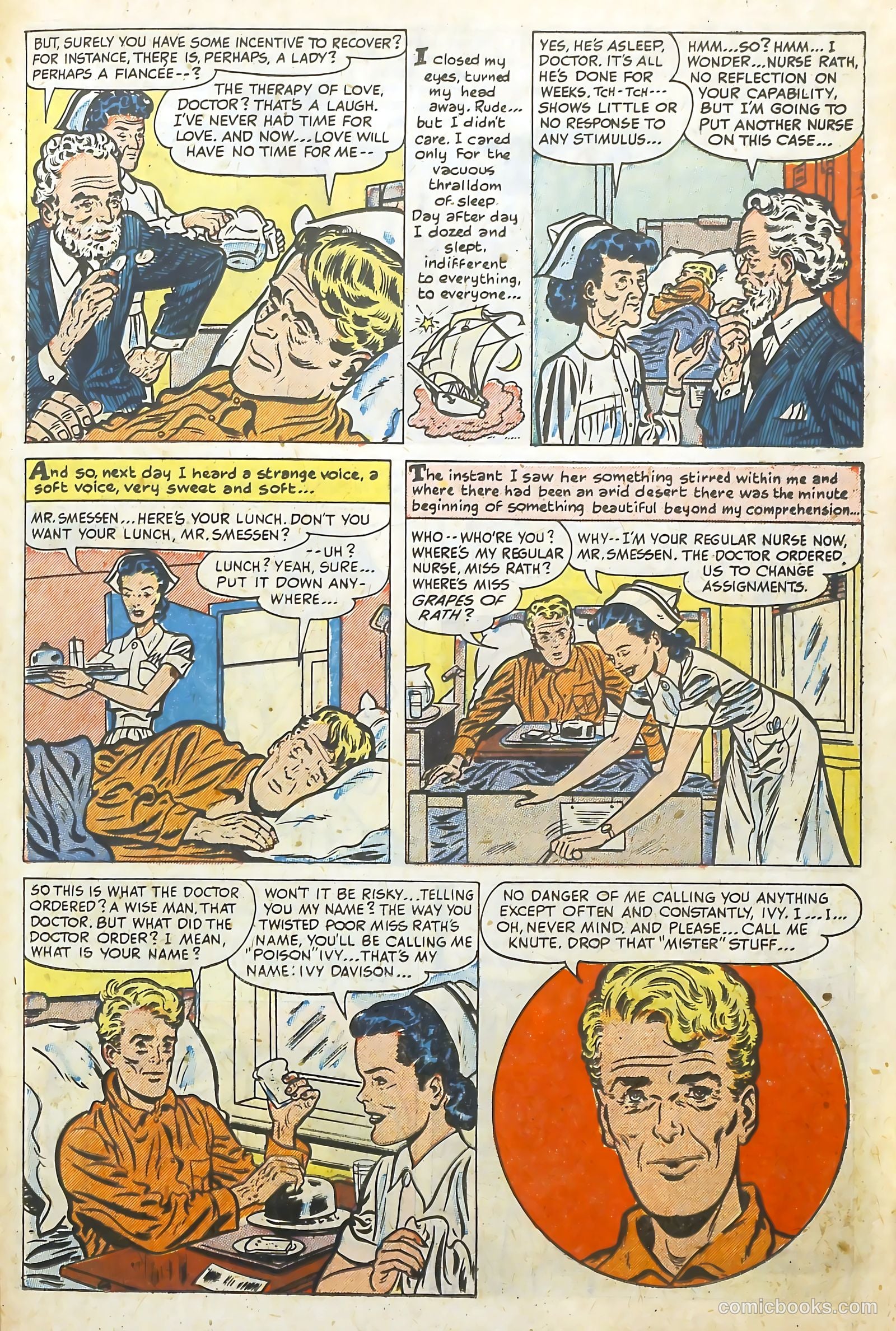 Love Illustrated #8 (1951) — page 22 of 35