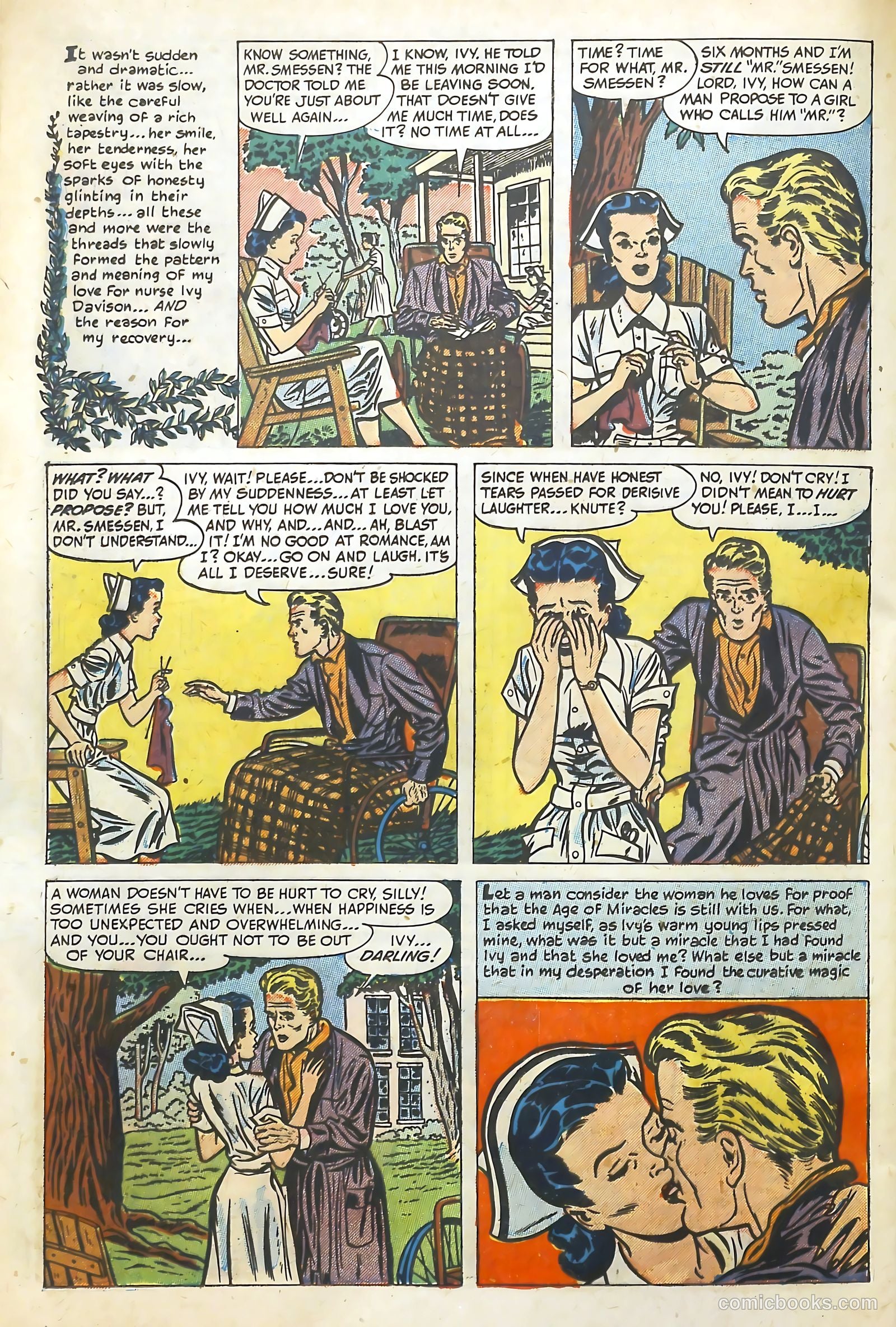 Love Illustrated #8 (1951) — page 23 of 35
