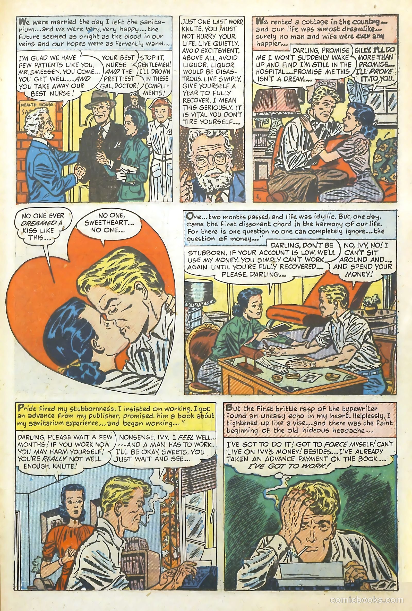 Love Illustrated #8 (1951) — page 24 of 35